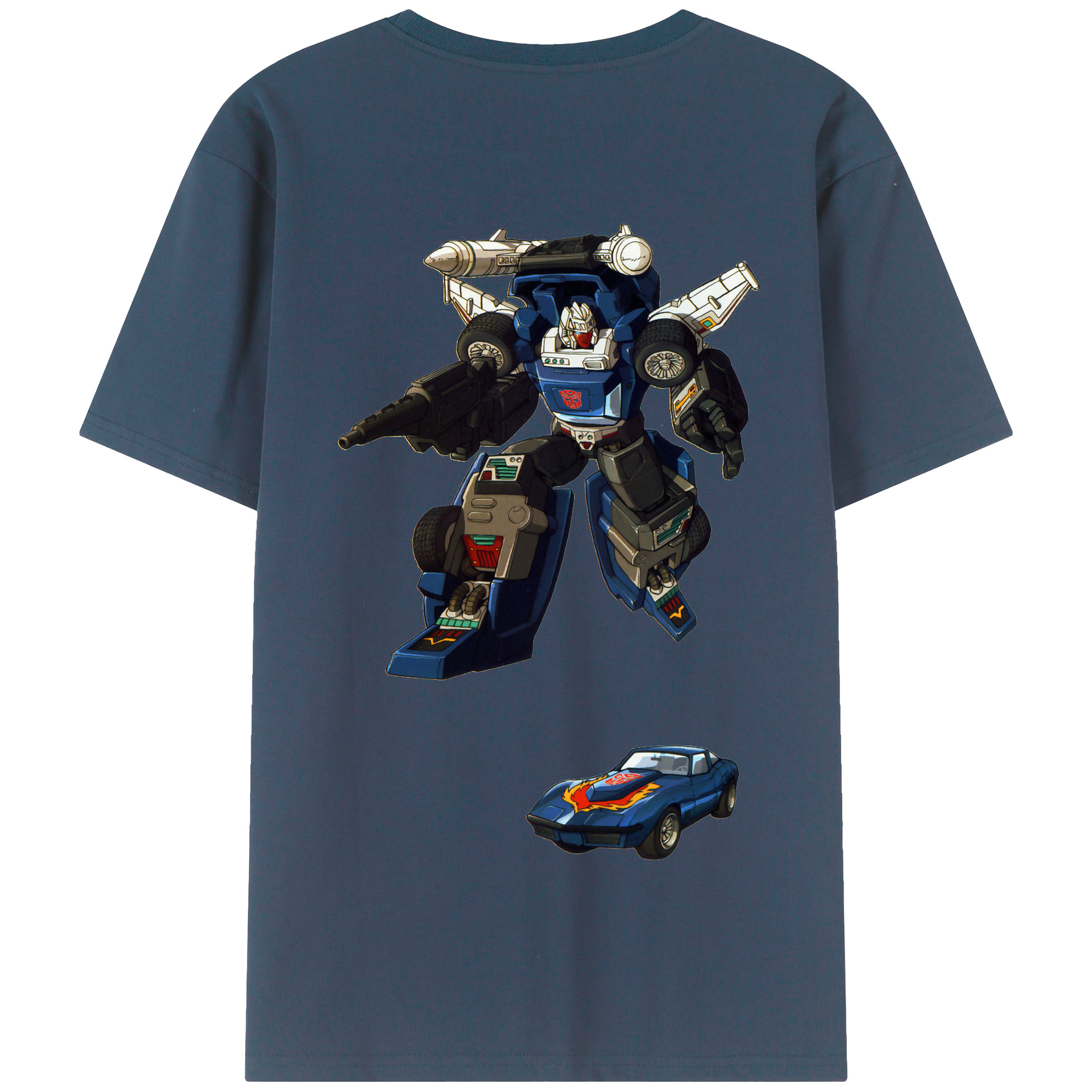 （画像用）  綿100％半袖Tシャツ（背面プリント）