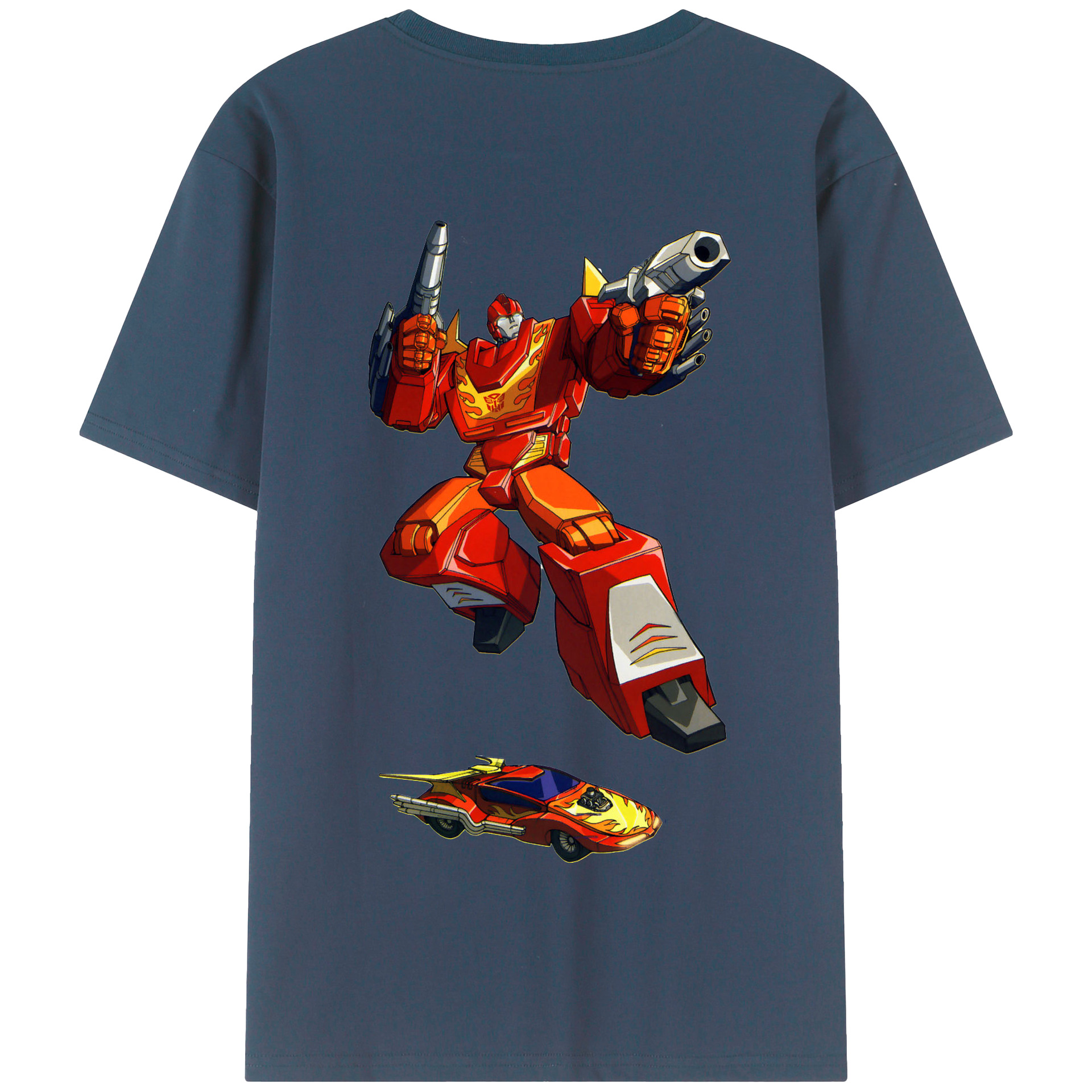 （画像用）  綿100％半袖Tシャツ（背面プリント）