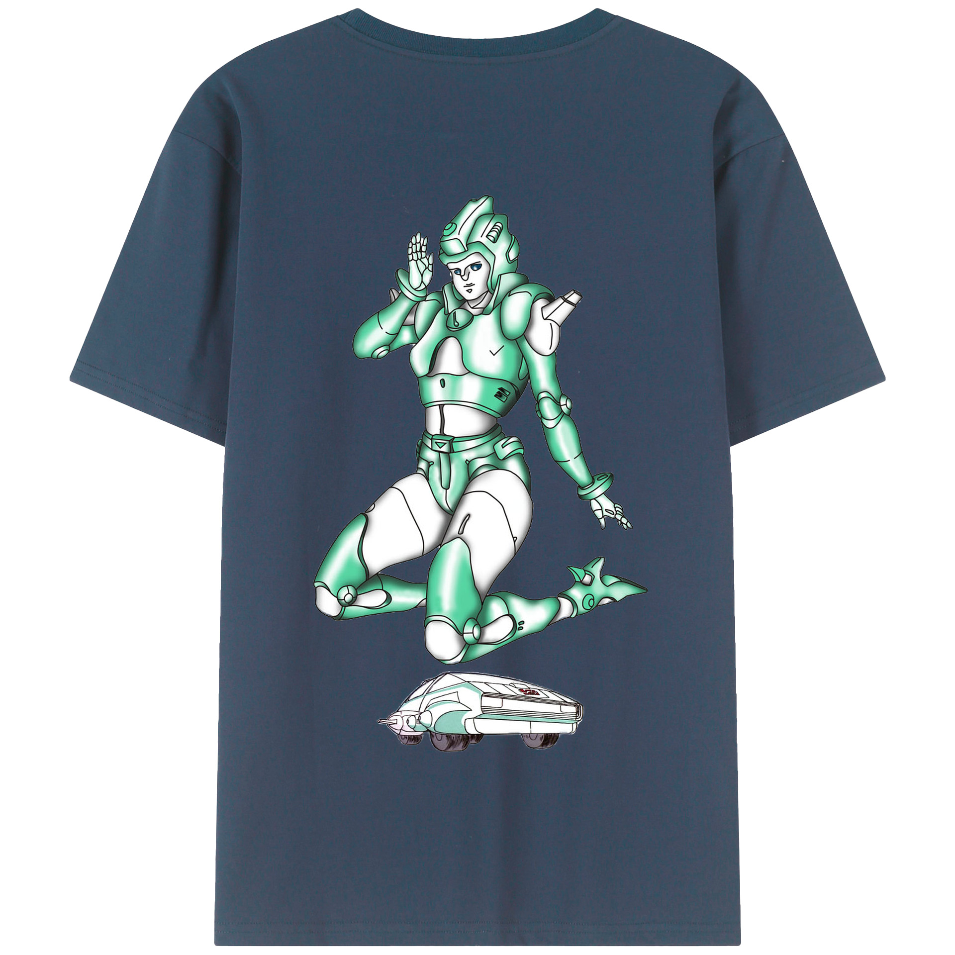 （画像用）  綿100％半袖Tシャツ（背面プリント）