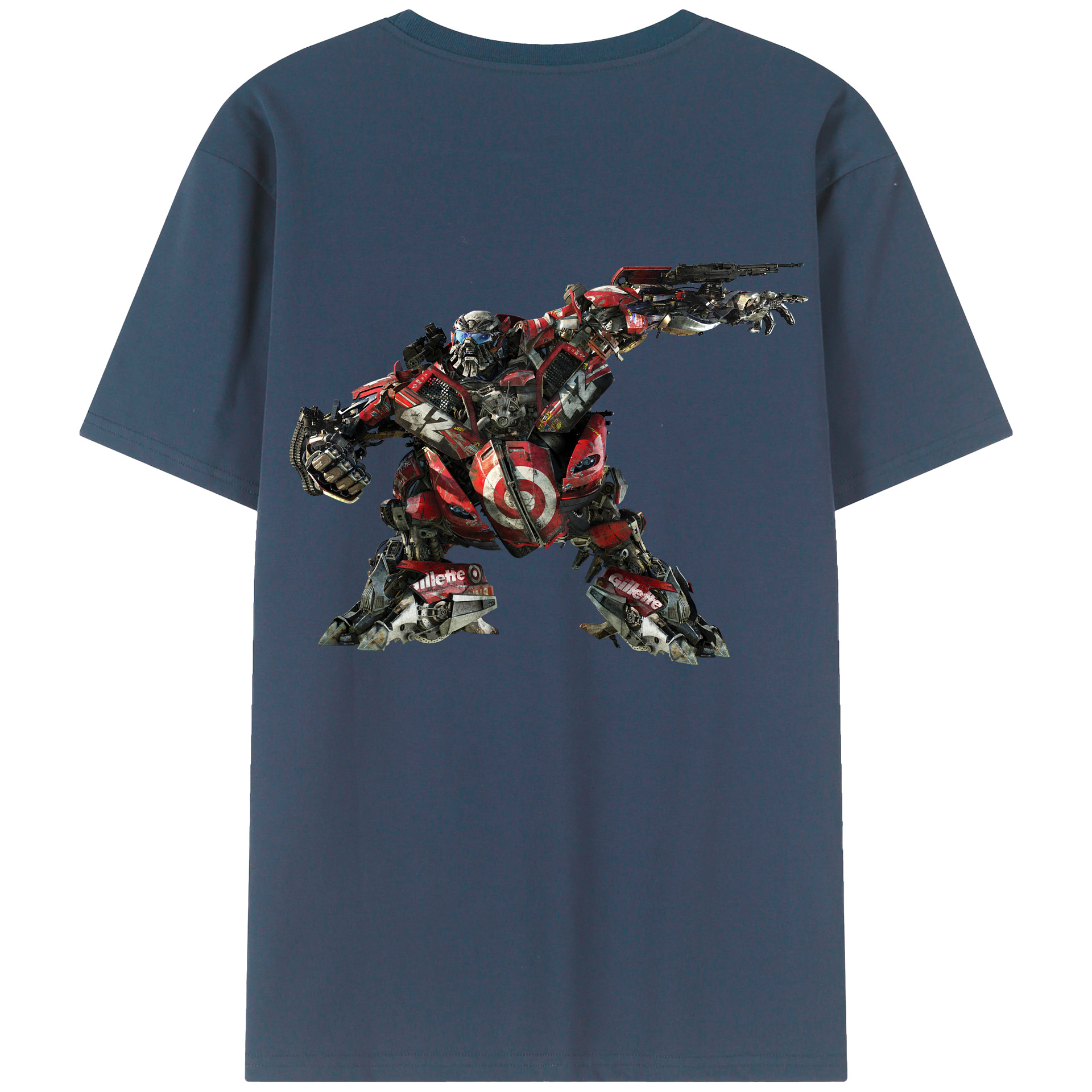 （画像用）  綿100％半袖Tシャツ（背面プリント）