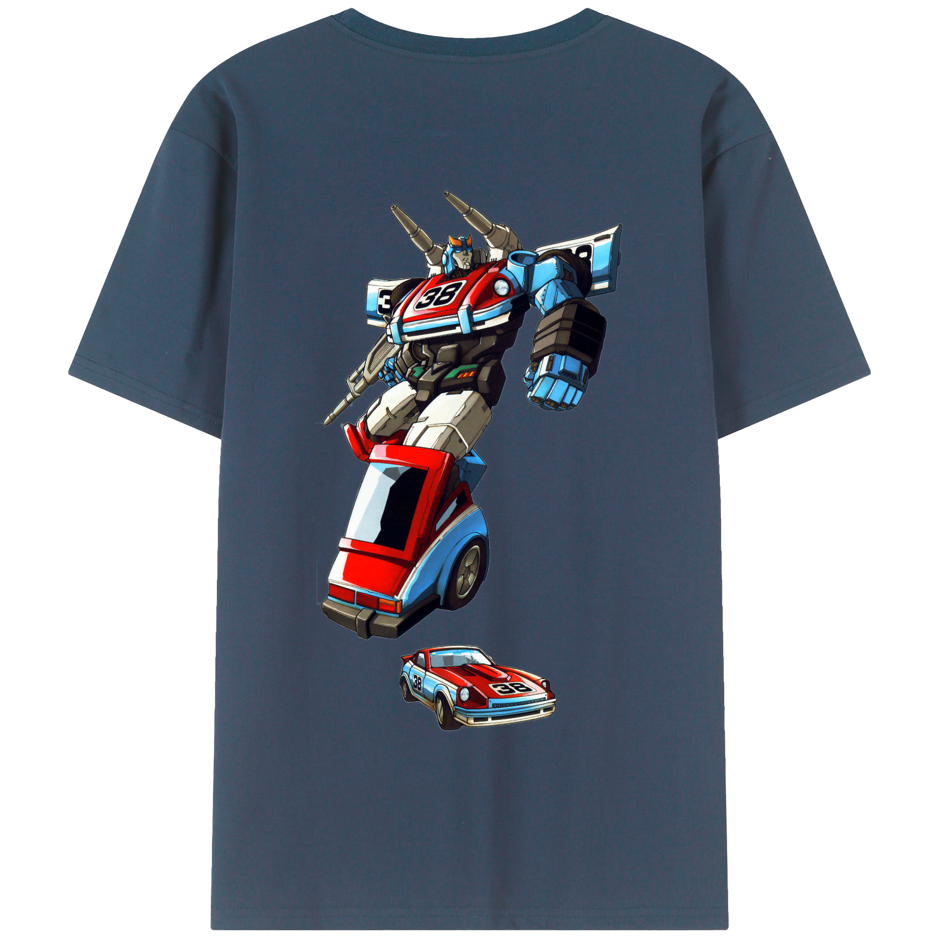 （画像用）  綿100％半袖Tシャツ（背面プリント）