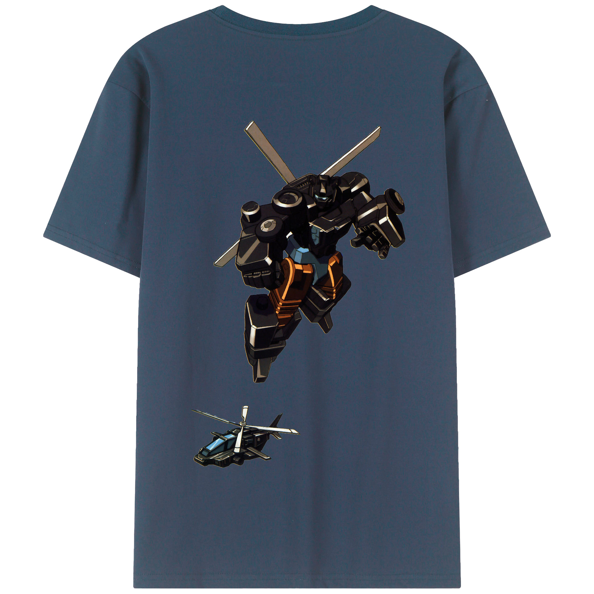 （画像用）  綿100％半袖Tシャツ（背面プリント）