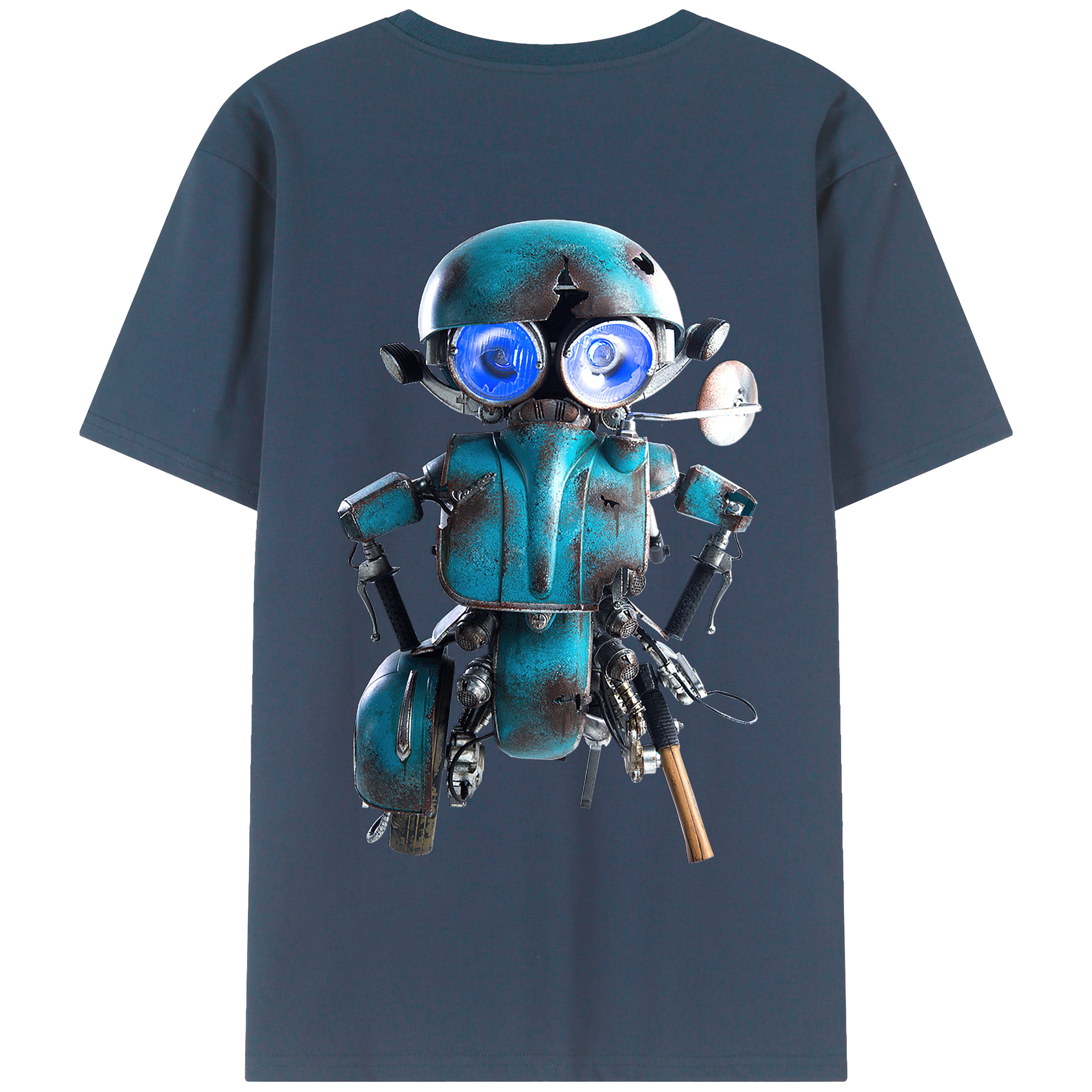 （画像用）  綿100％半袖Tシャツ（背面プリント）