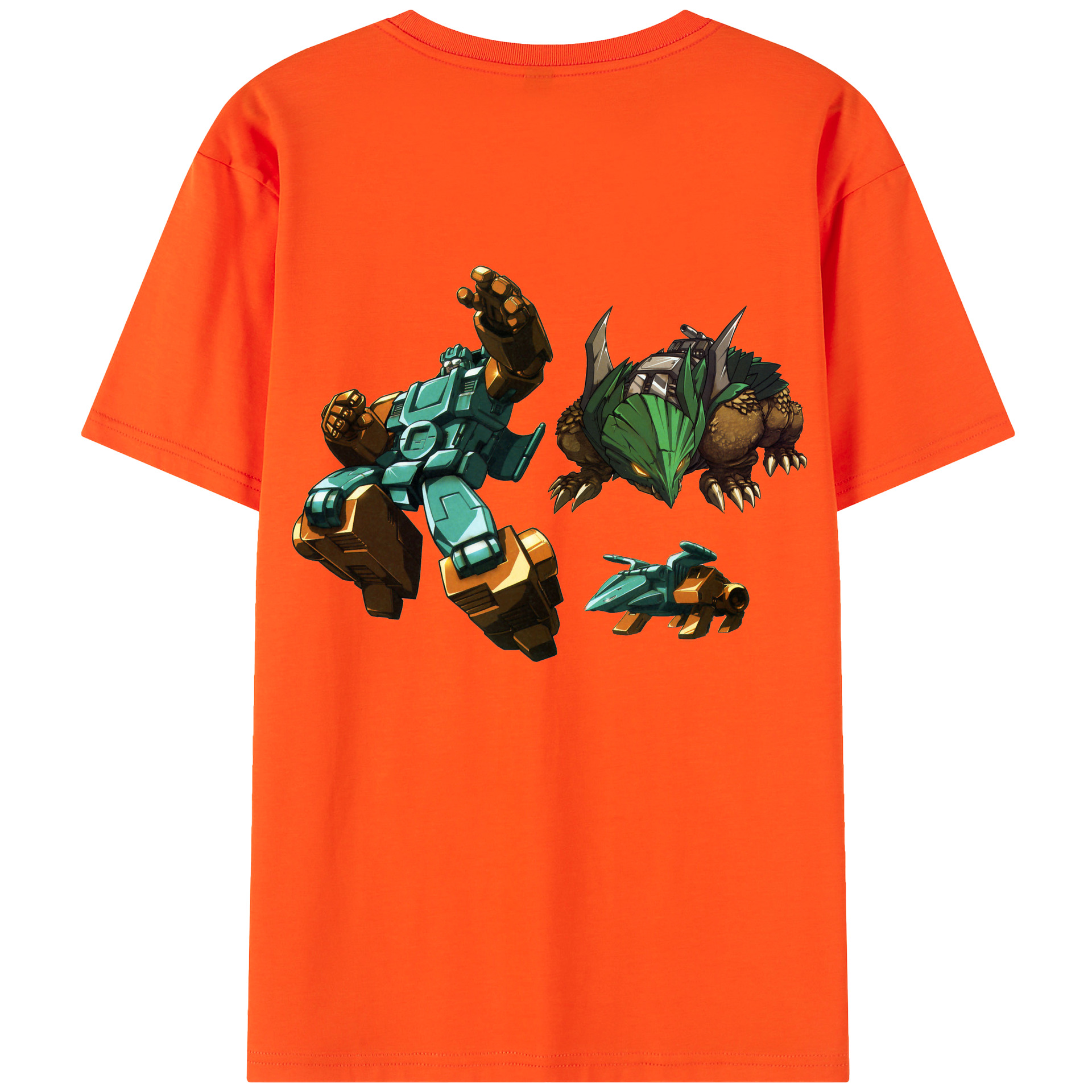 （画像用）  綿100％半袖Tシャツ（背面プリント）