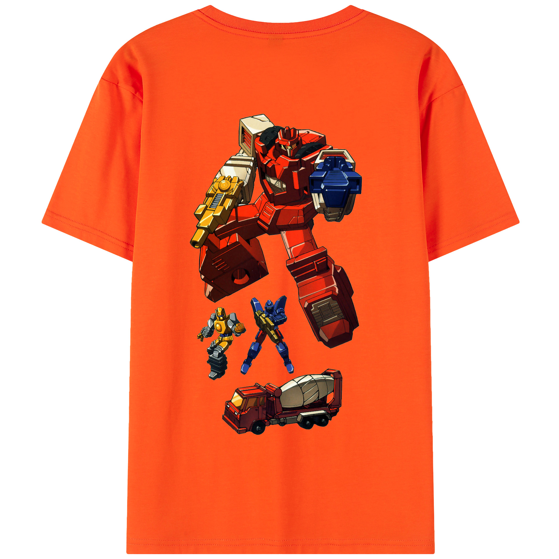 （画像用）  綿100％半袖Tシャツ（背面プリント）