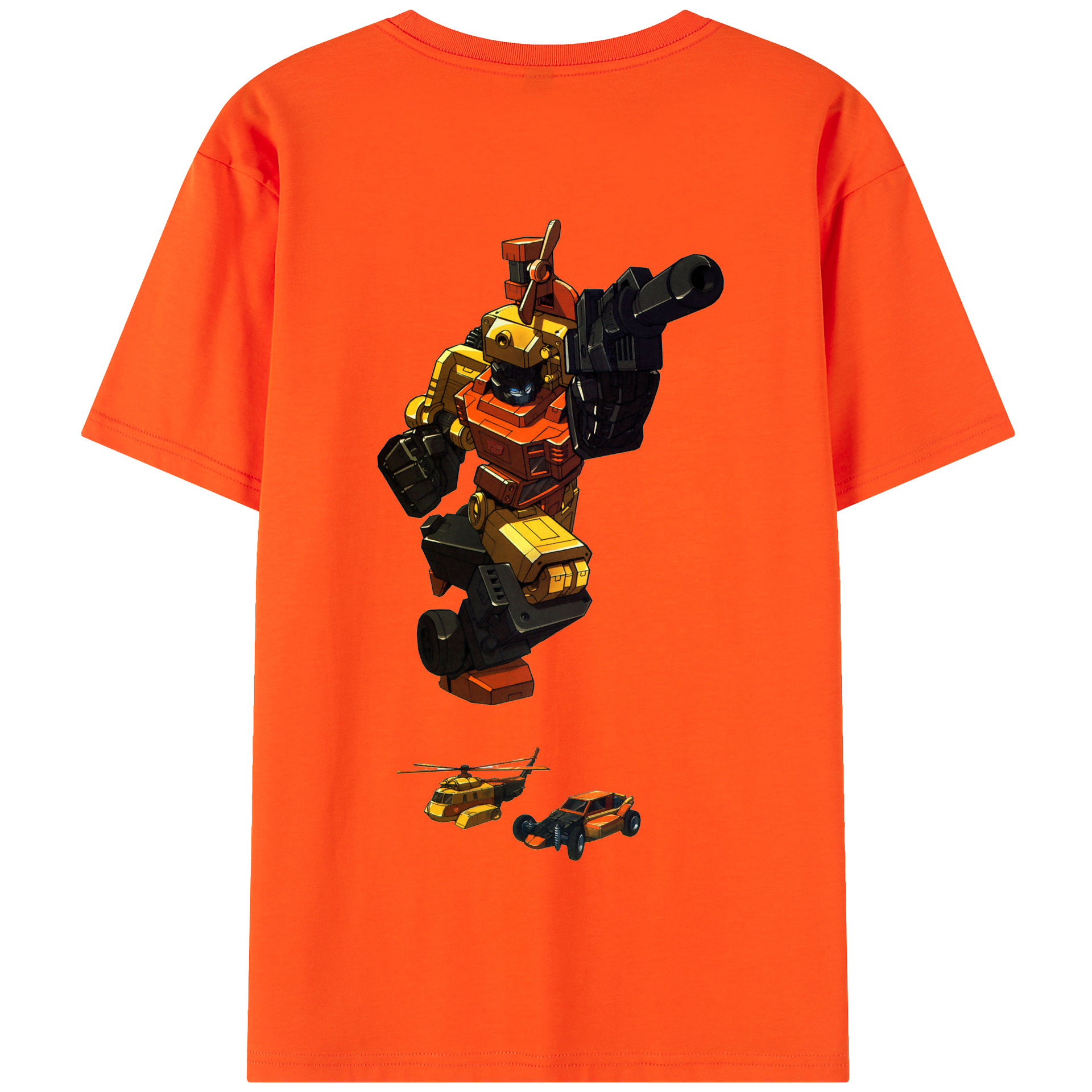 （画像用）  綿100％半袖Tシャツ（背面プリント）