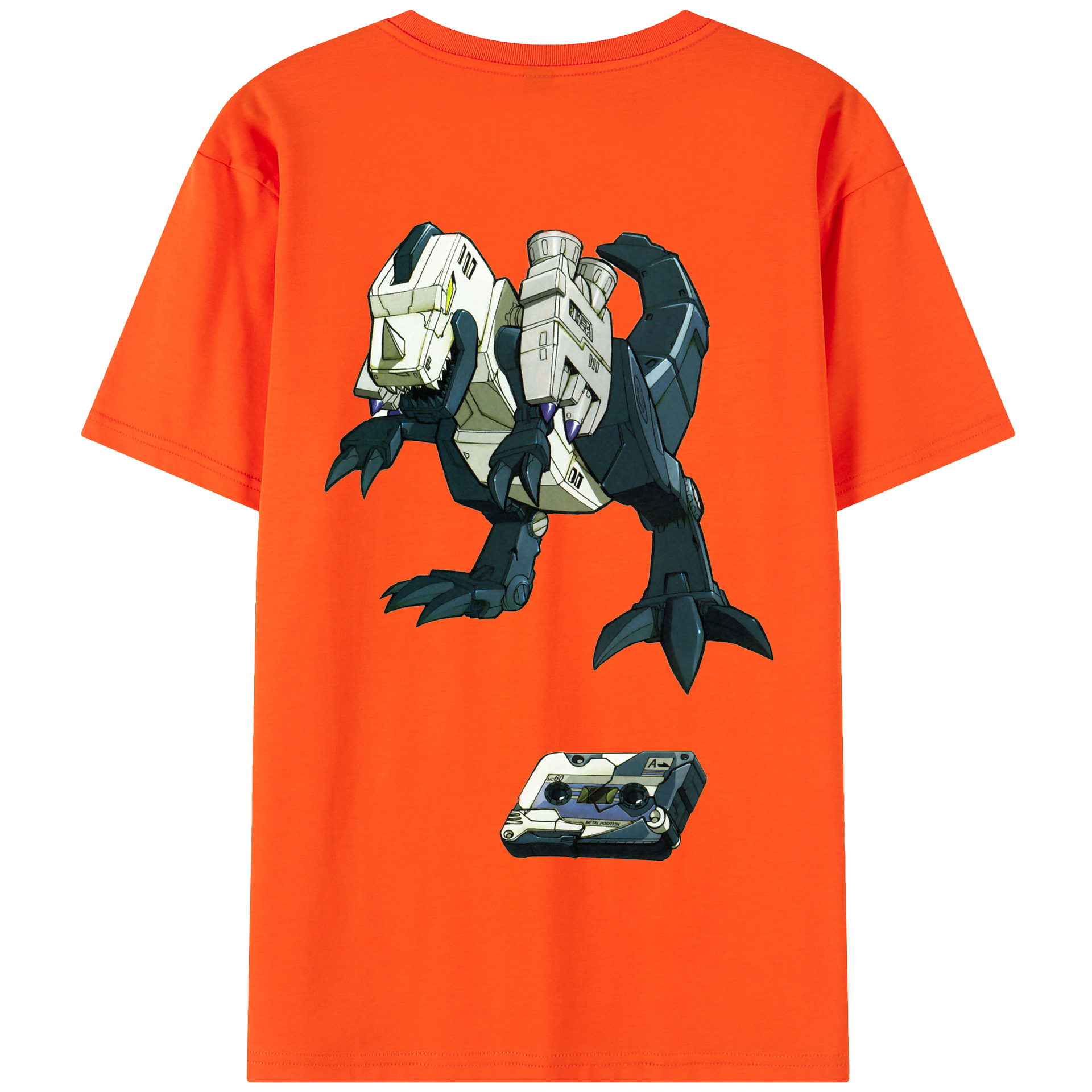 （画像用）  綿100％半袖Tシャツ（背面プリント）