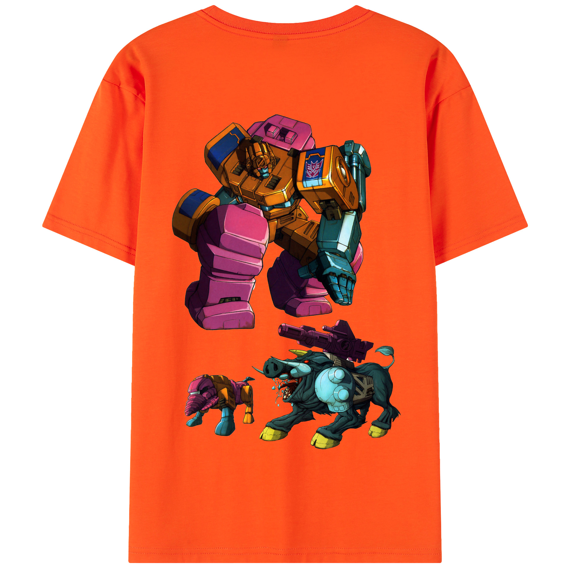 （画像用）  綿100％半袖Tシャツ（背面プリント）