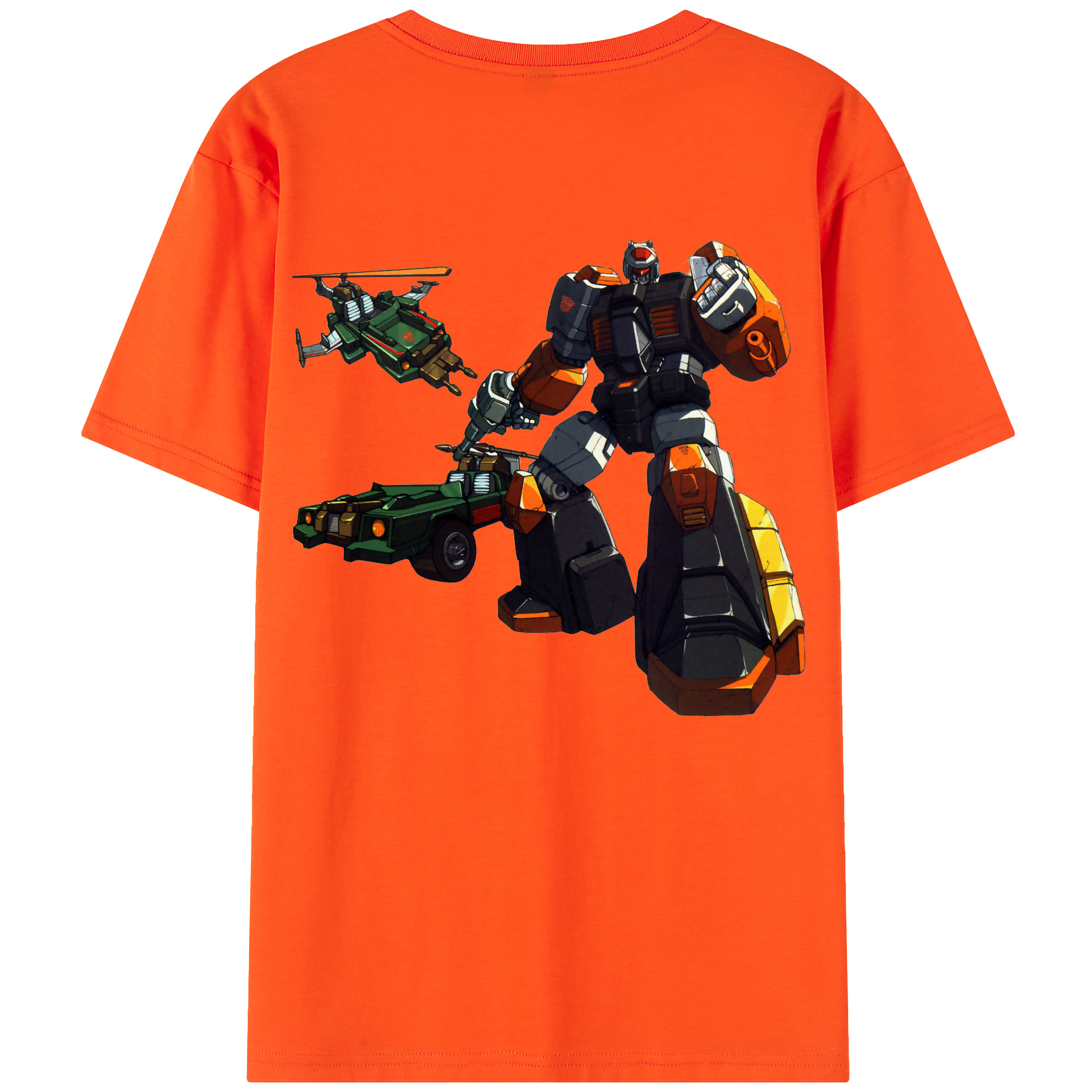 （画像用）  綿100％半袖Tシャツ（背面プリント）