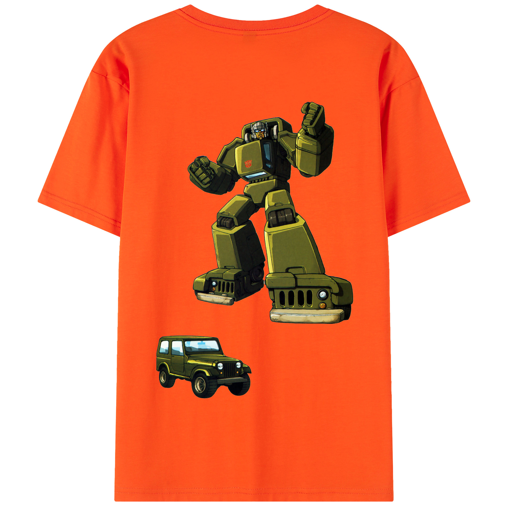 （画像用）  綿100％半袖Tシャツ（背面プリント）