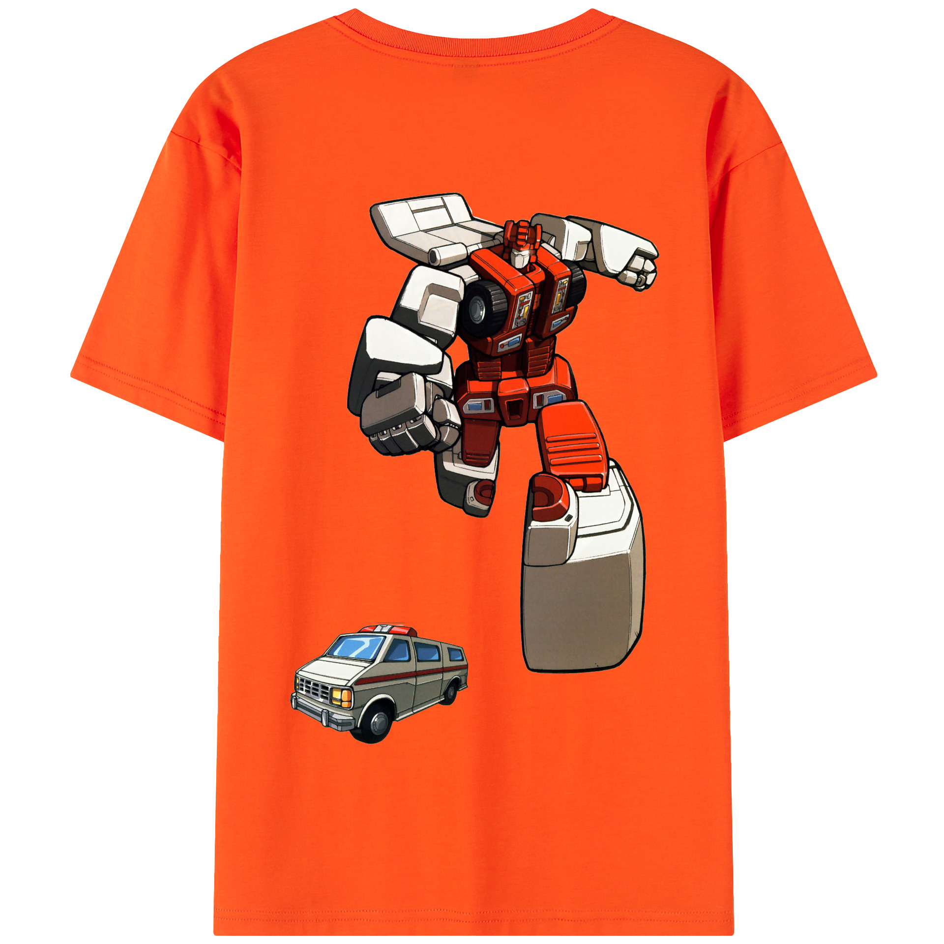 （画像用）  綿100％半袖Tシャツ（背面プリント）