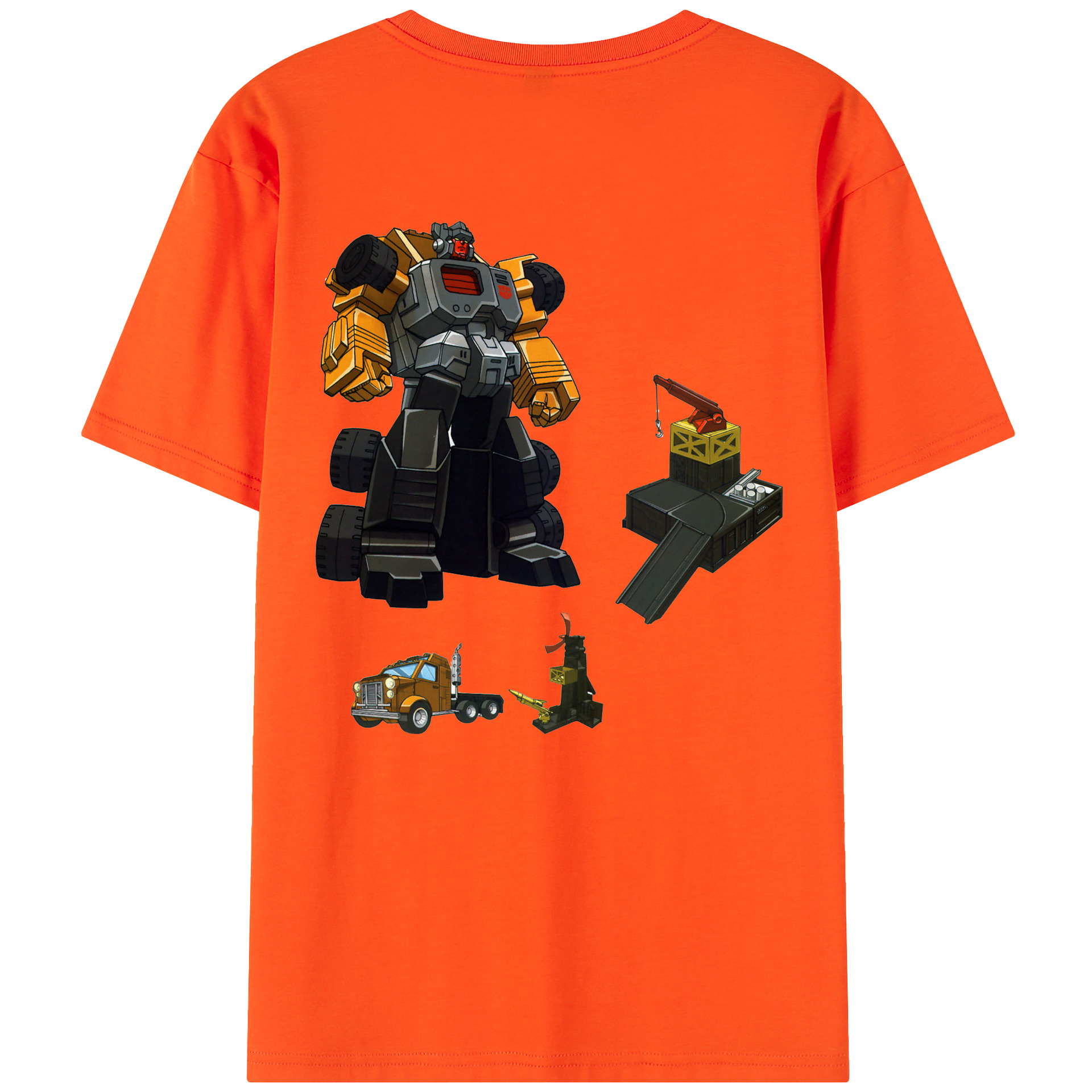 （画像用）  綿100％半袖Tシャツ（背面プリント）