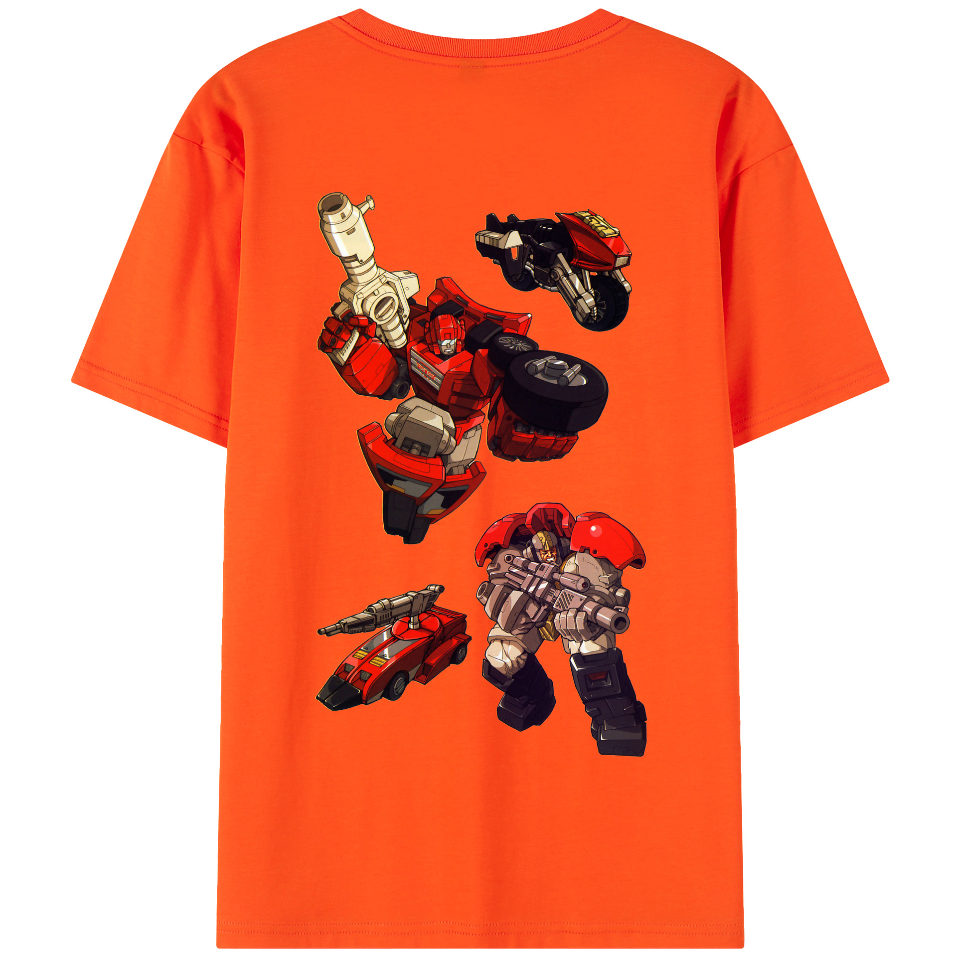 （画像用）  綿100％半袖Tシャツ（背面プリント）
