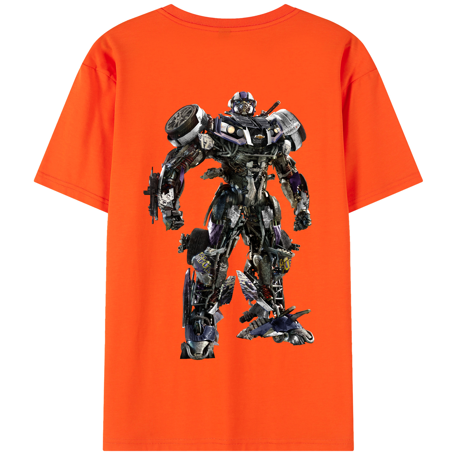 （画像用）  綿100％半袖Tシャツ（背面プリント）