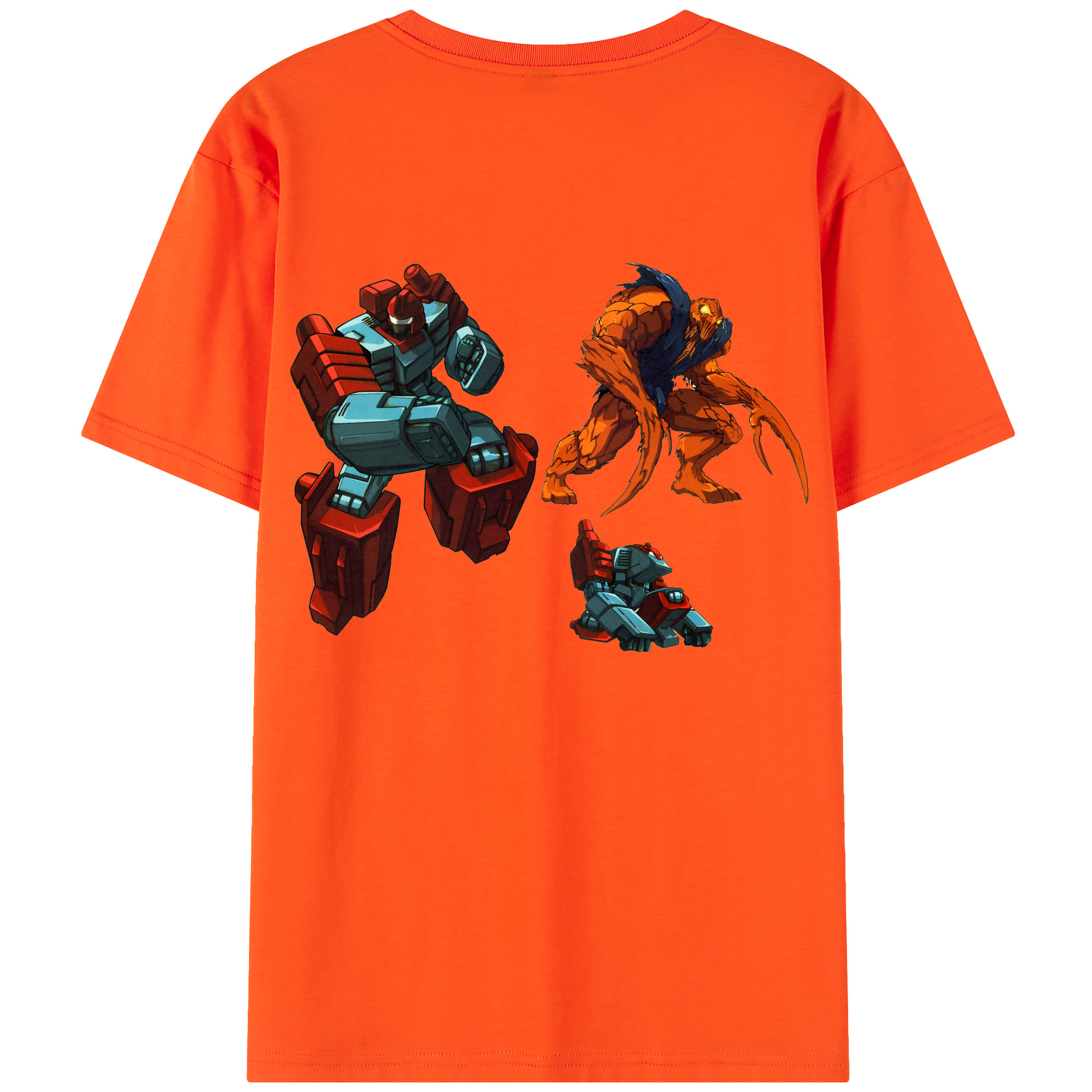 （画像用）  綿100％半袖Tシャツ（背面プリント）