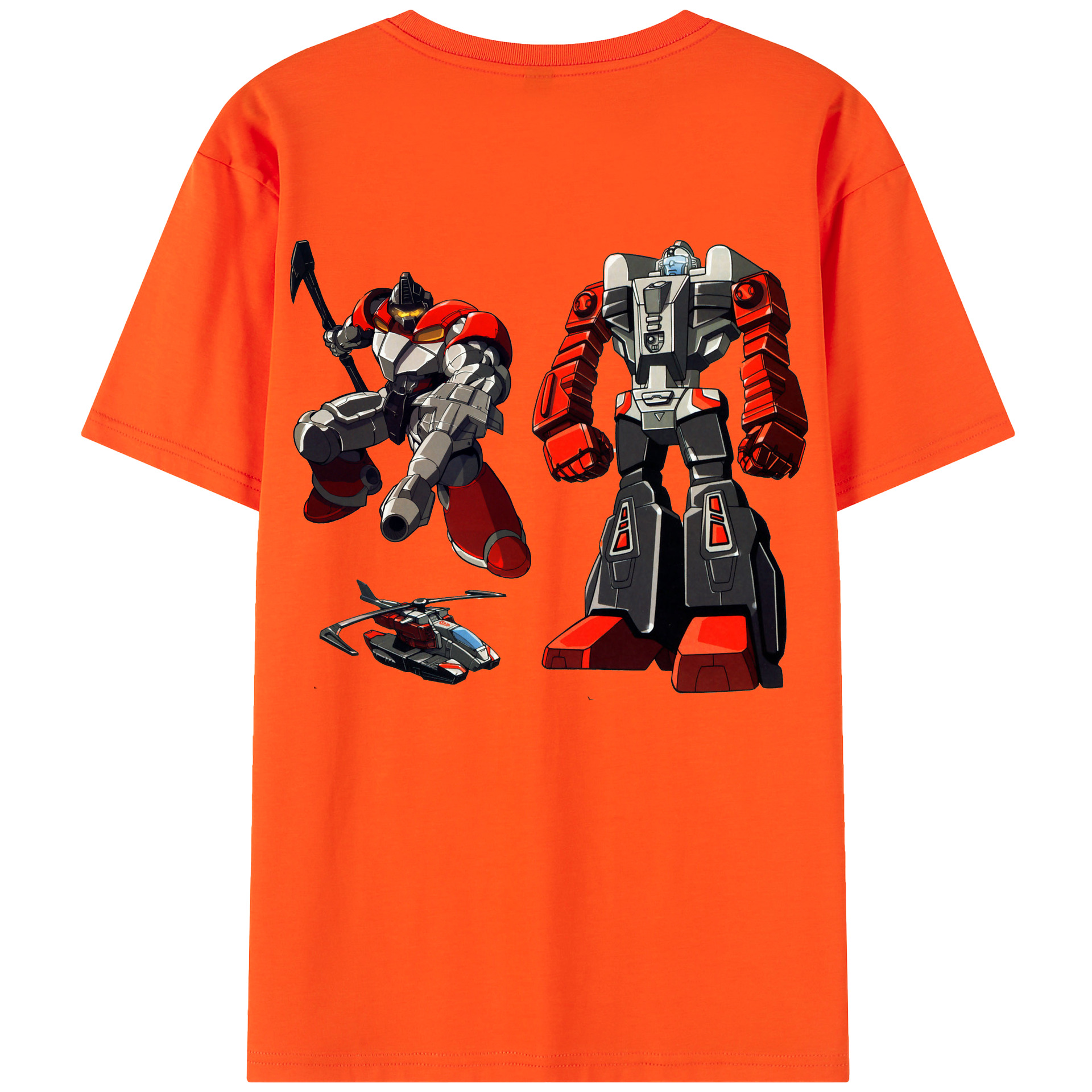 （画像用）  綿100％半袖Tシャツ（背面プリント）