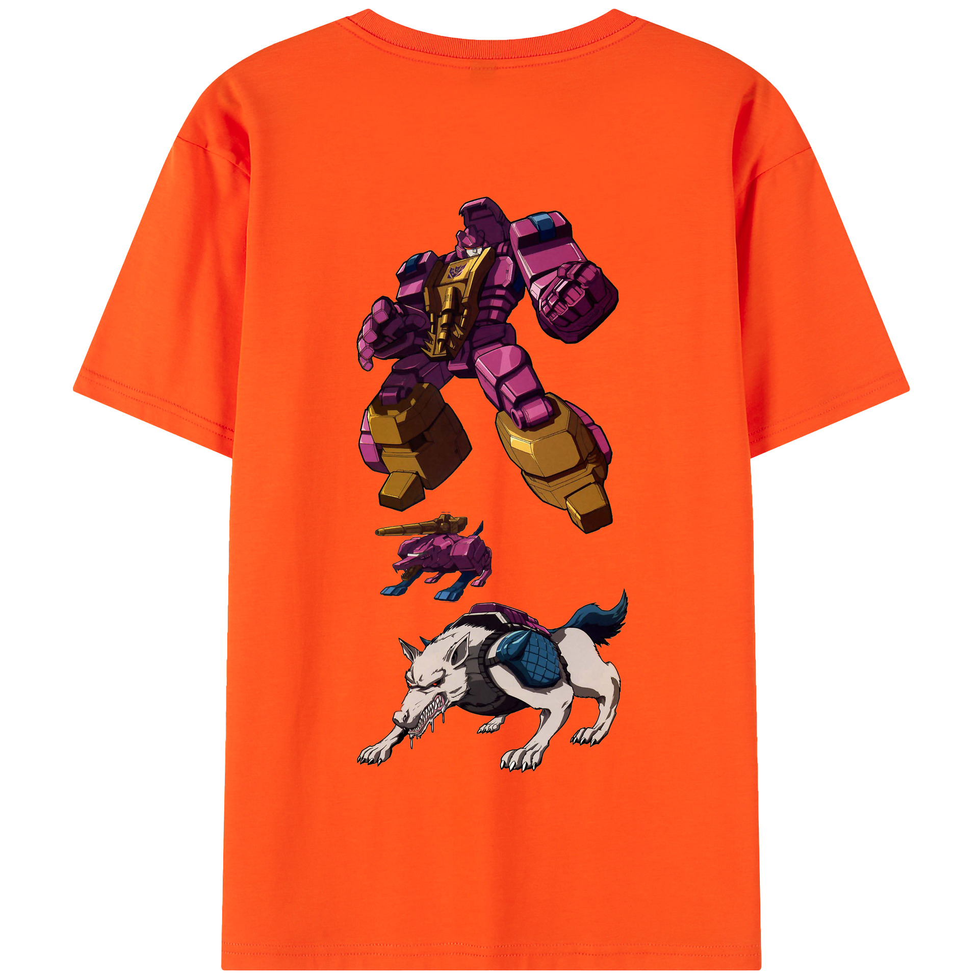 （画像用）  綿100％半袖Tシャツ（背面プリント）