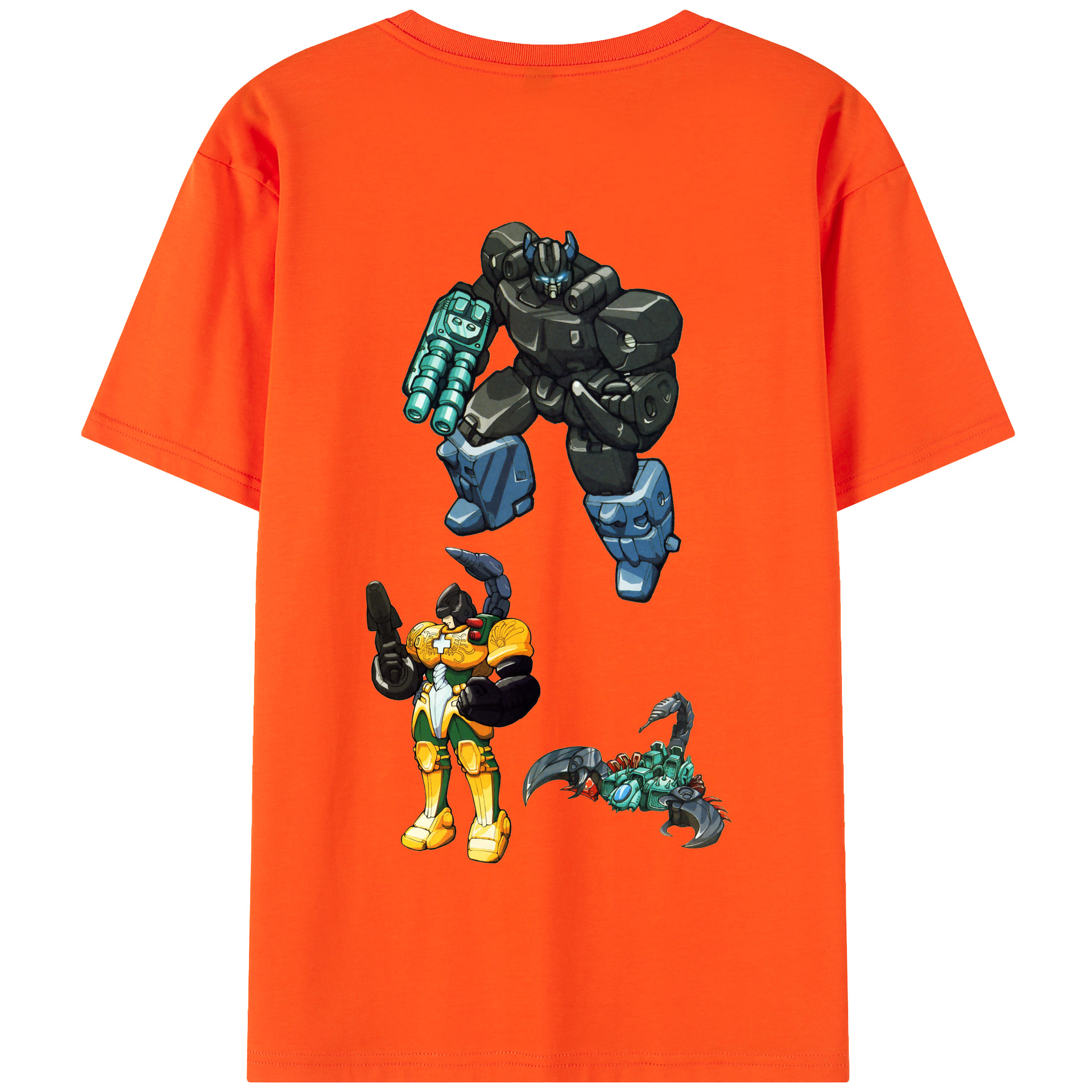 （画像用）  綿100％半袖Tシャツ（背面プリント）