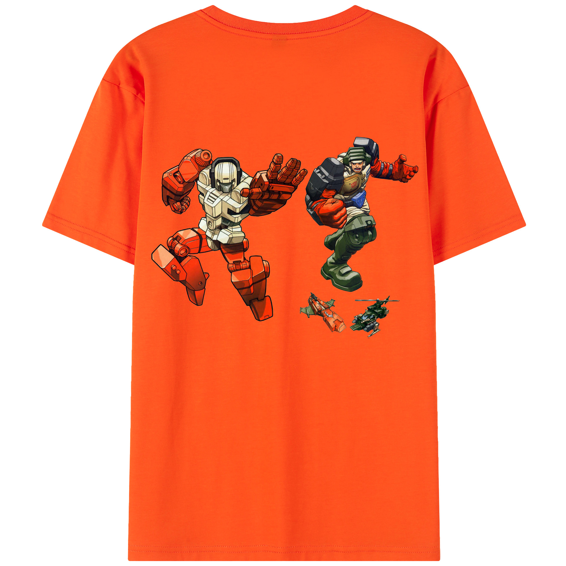（画像用）  綿100％半袖Tシャツ（背面プリント）