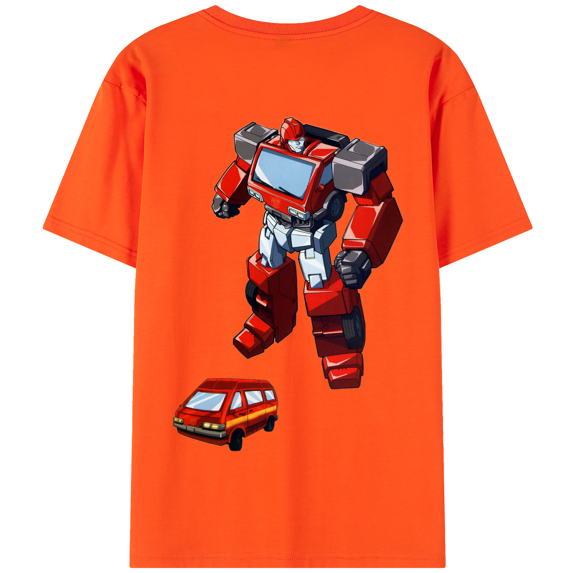 （画像用）  綿100％半袖Tシャツ（背面プリント）