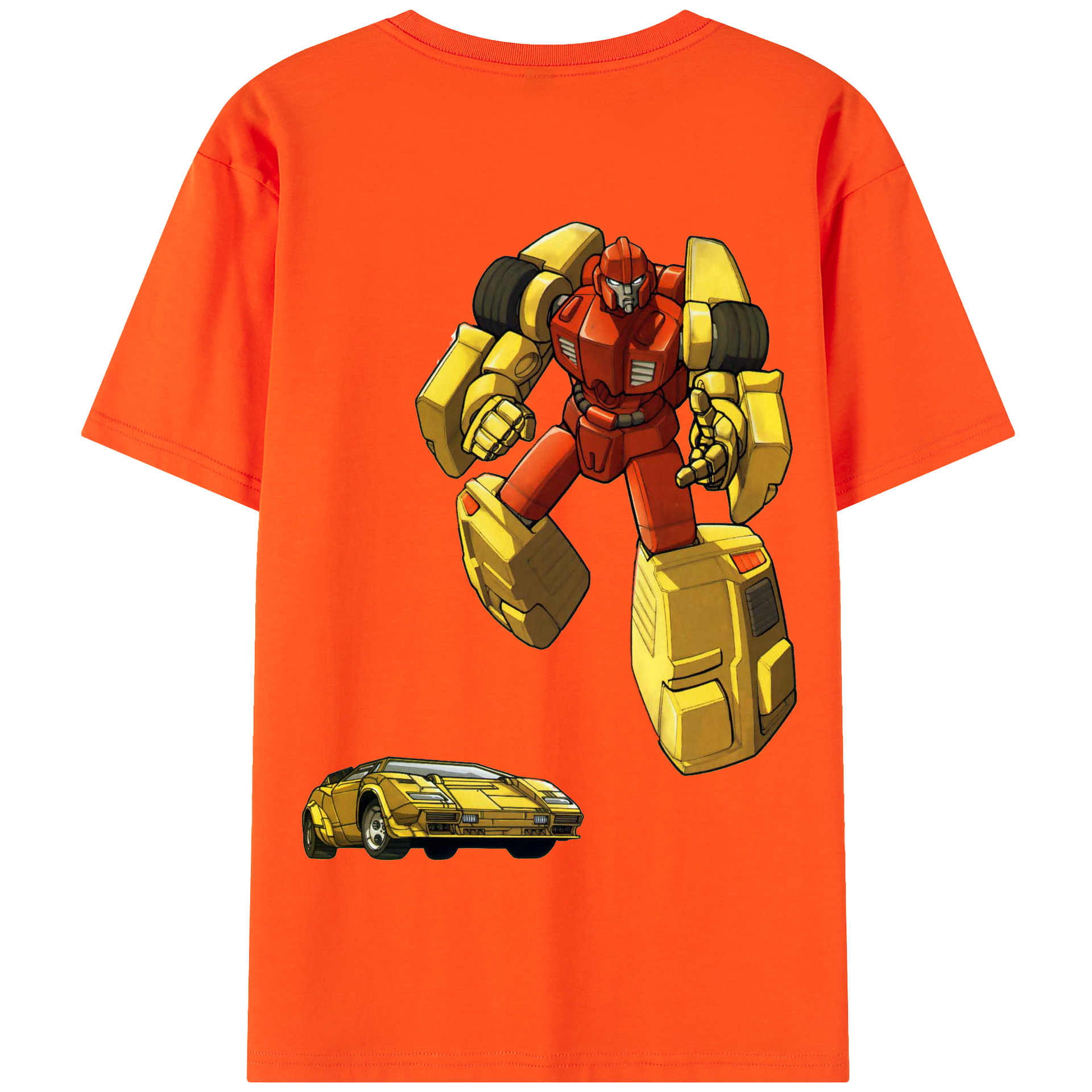 （画像用）  綿100％半袖Tシャツ（背面プリント）
