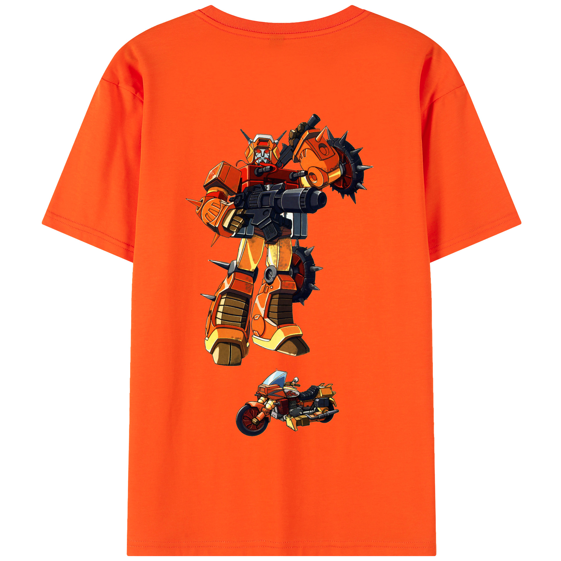 （画像用）  綿100％半袖Tシャツ（背面プリント）