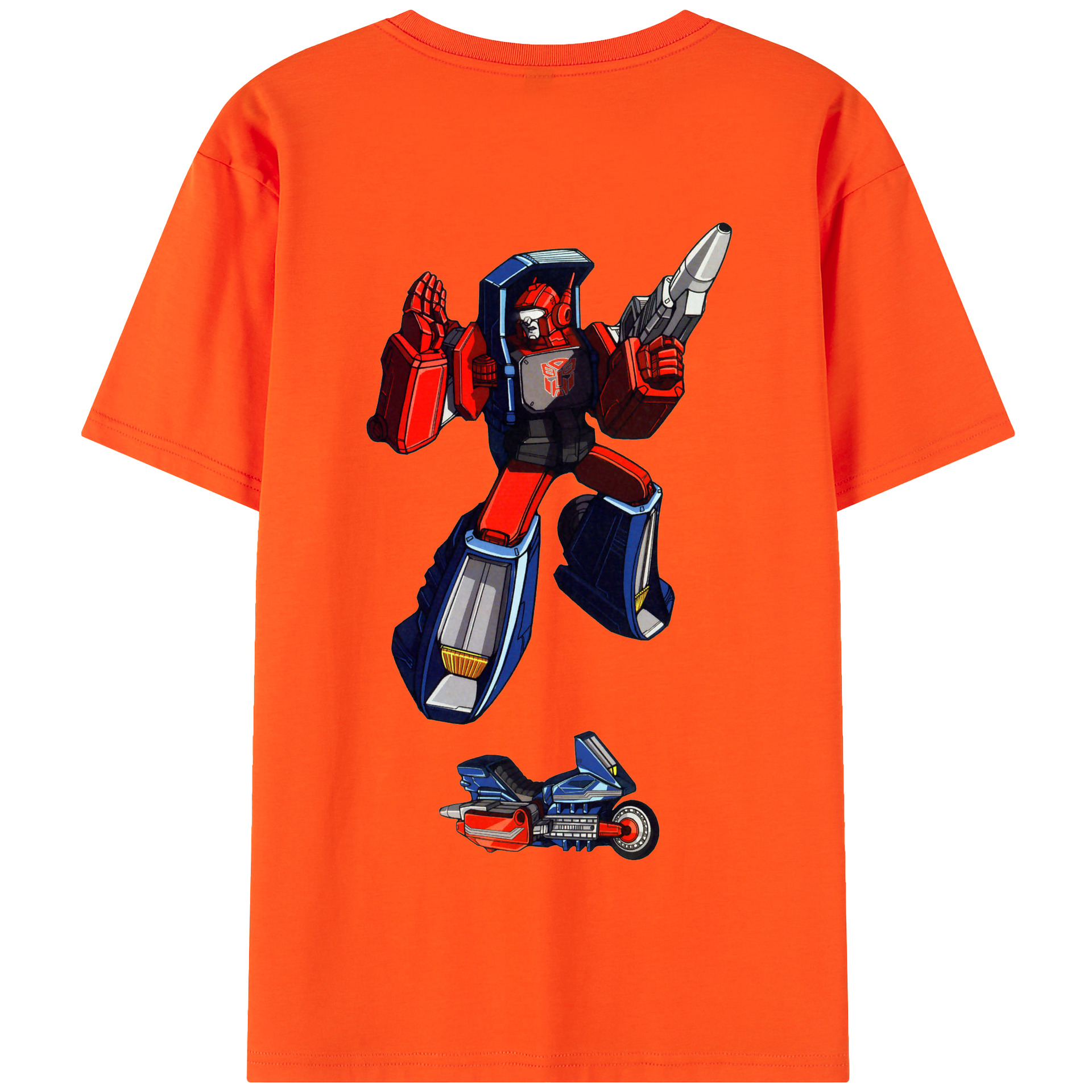 （画像用）  綿100％半袖Tシャツ（背面プリント）
