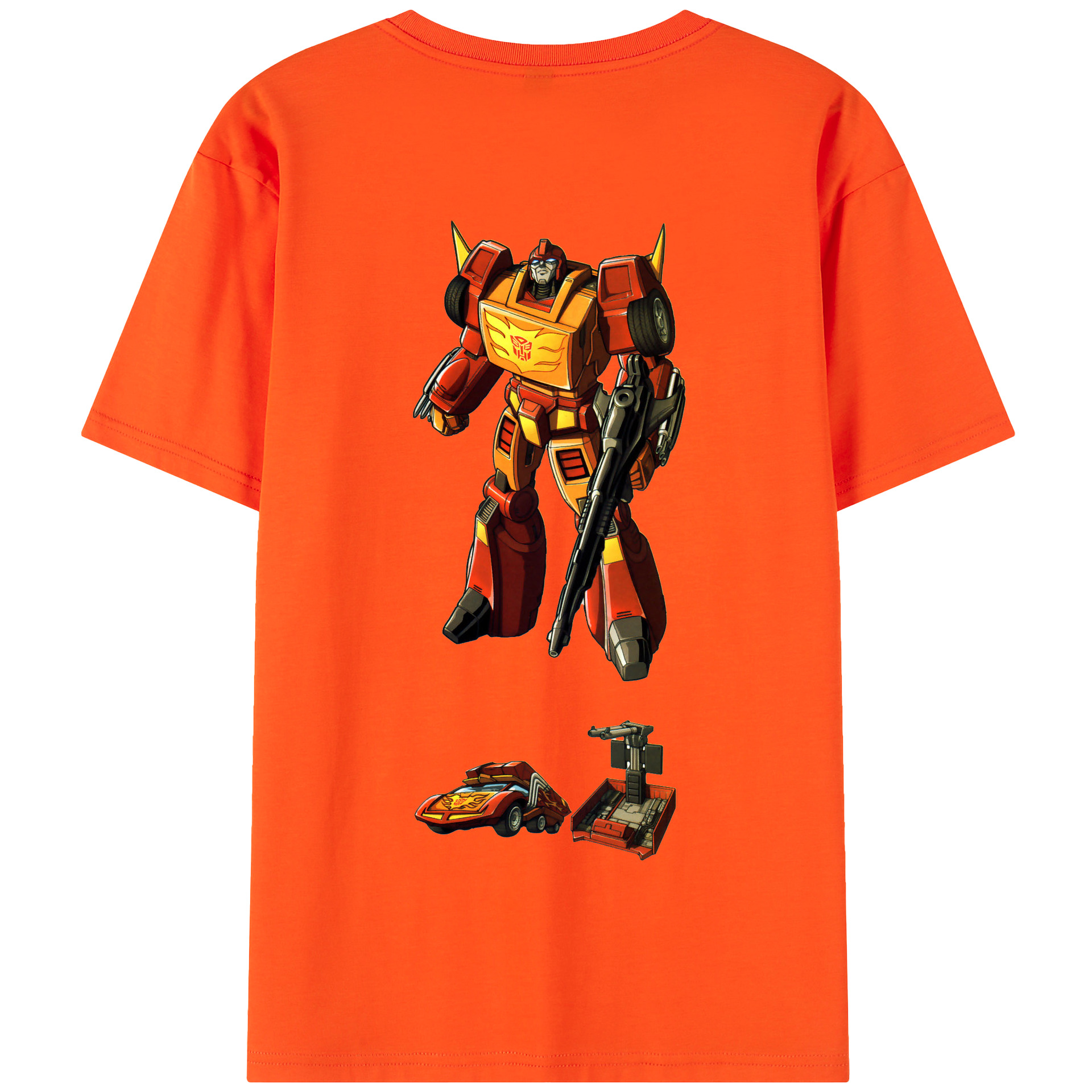 （画像用）  綿100％半袖Tシャツ（背面プリント）