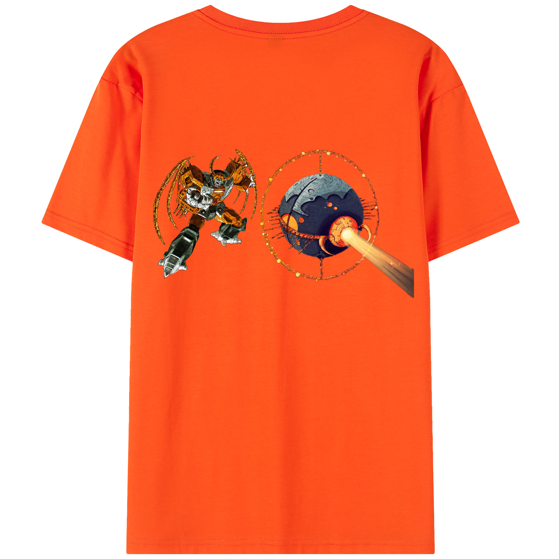 （画像用）  綿100％半袖Tシャツ（背面プリント）