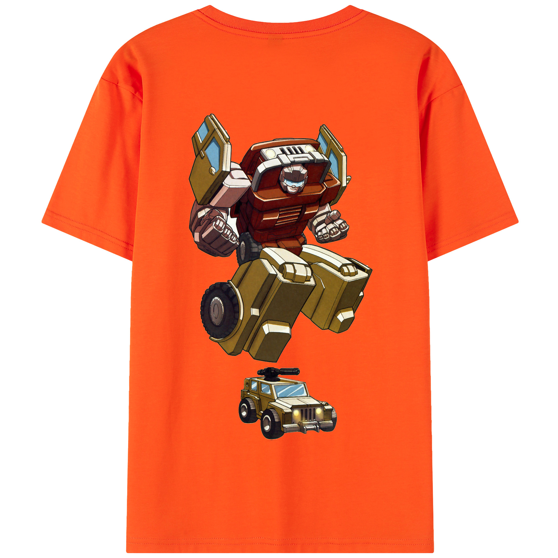 （画像用）  綿100％半袖Tシャツ（背面プリント）