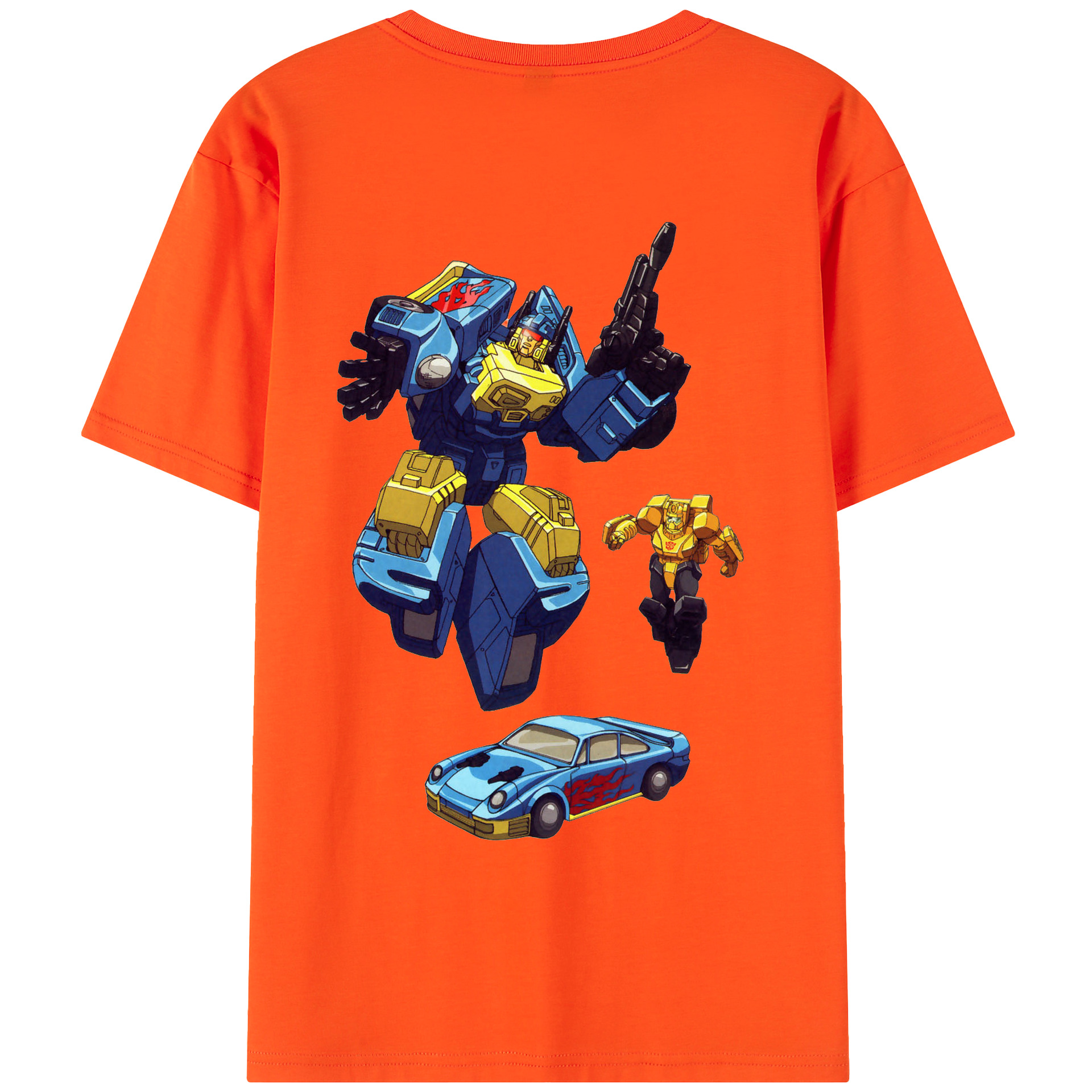 （画像用）  綿100％半袖Tシャツ（背面プリント）