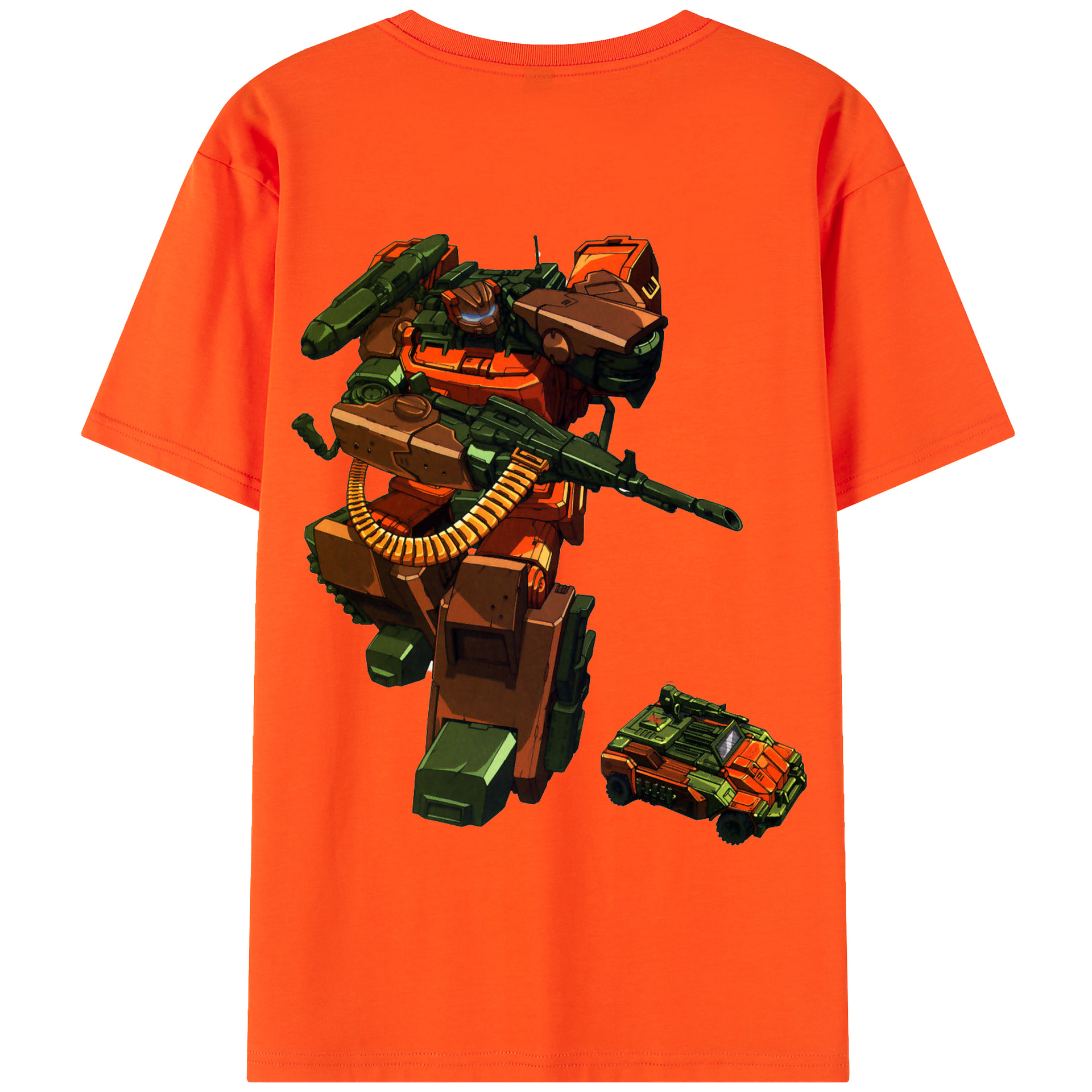 （画像用）  綿100％半袖Tシャツ（背面プリント）