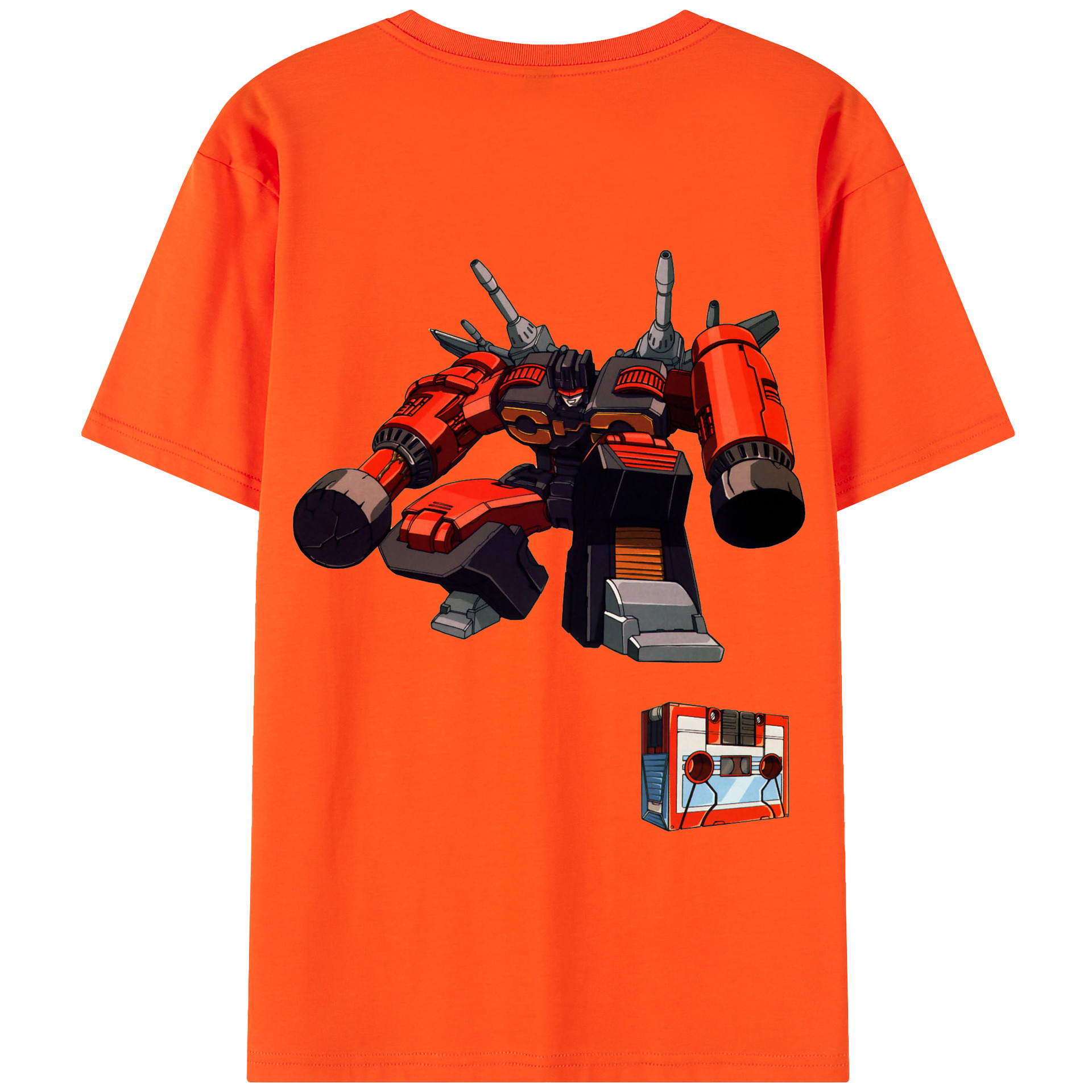 （画像用）  綿100％半袖Tシャツ（背面プリント）