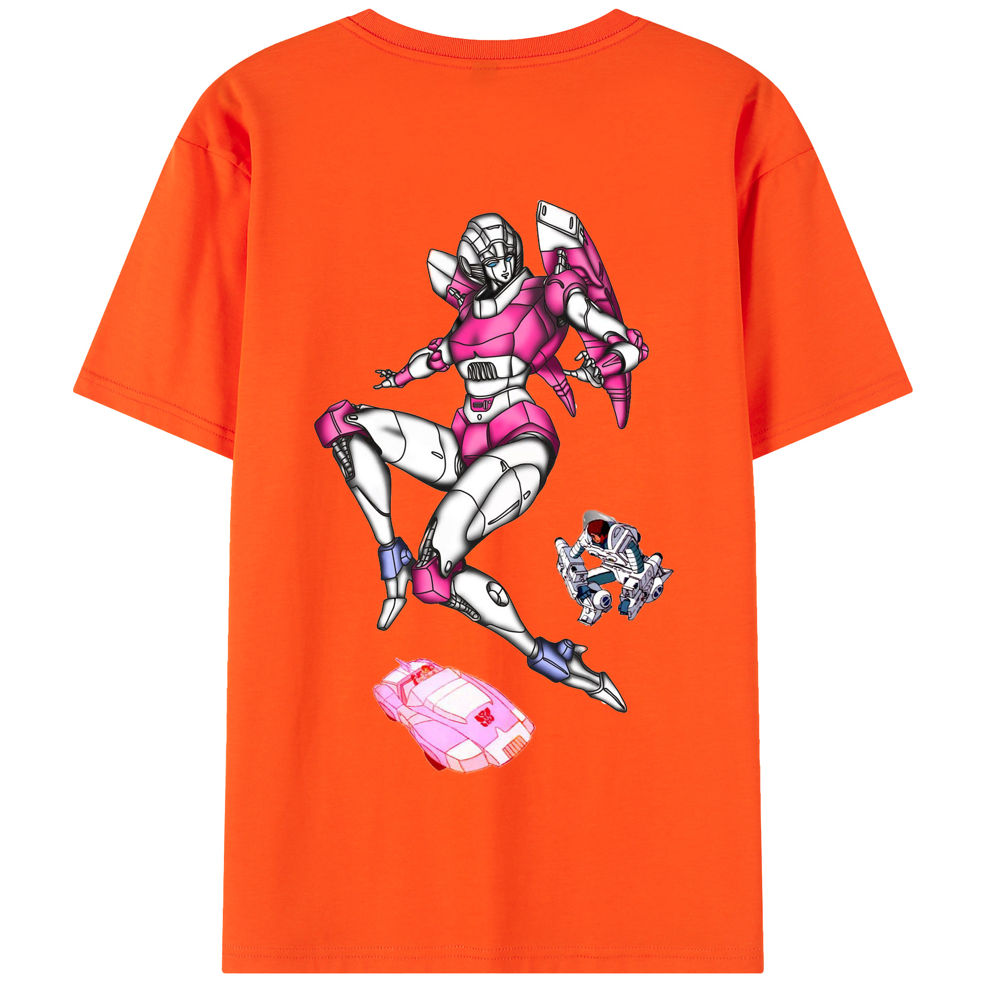 （画像用）  綿100％半袖Tシャツ（背面プリント）