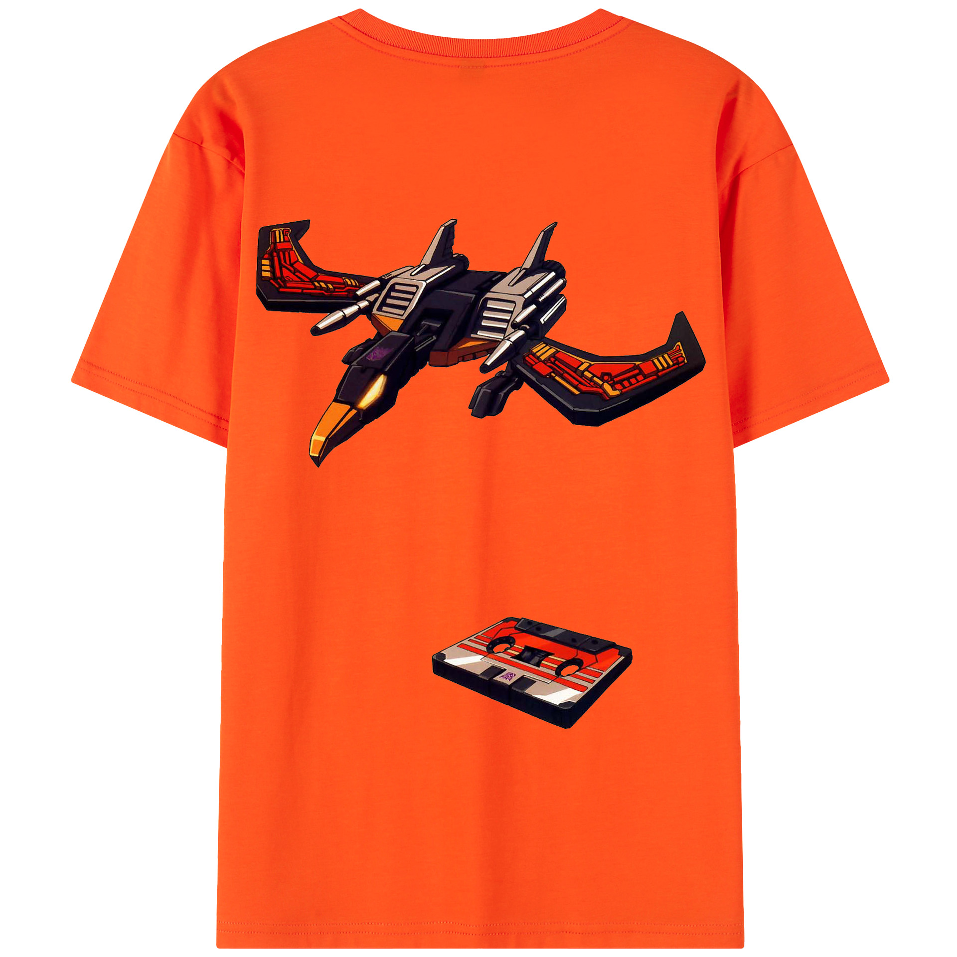 （画像用）  綿100％半袖Tシャツ（背面プリント）