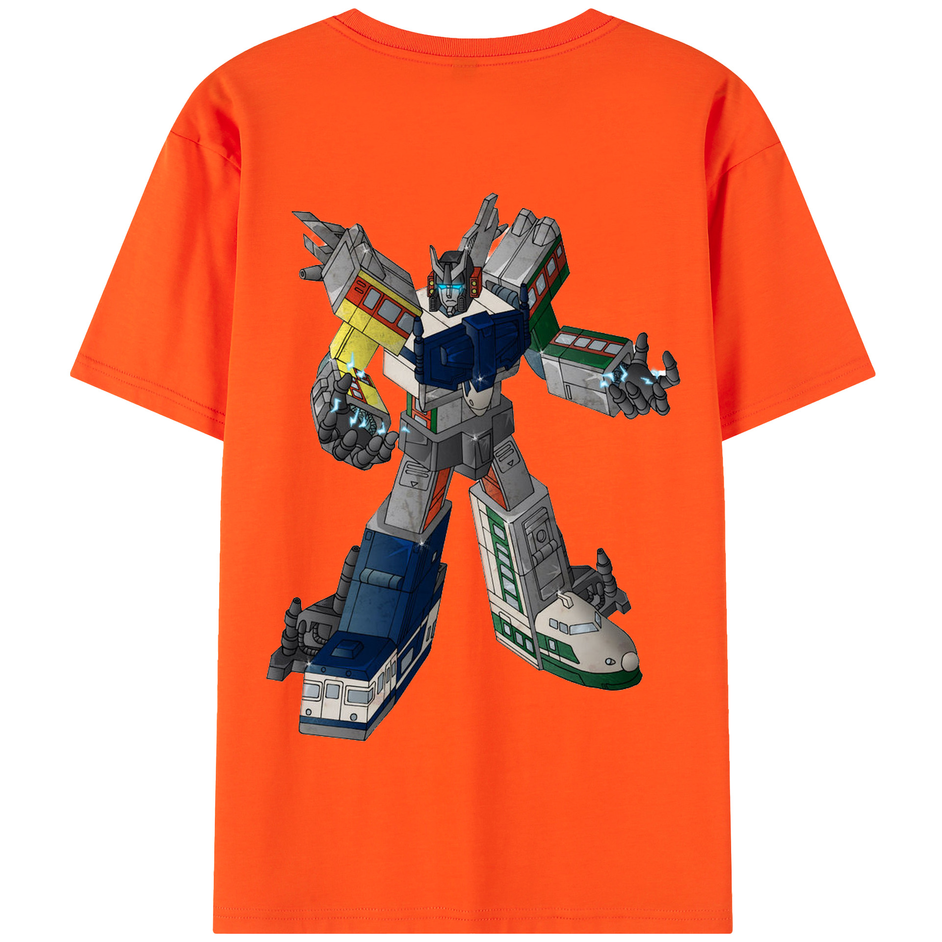 （画像用）  綿100％半袖Tシャツ（背面プリント）