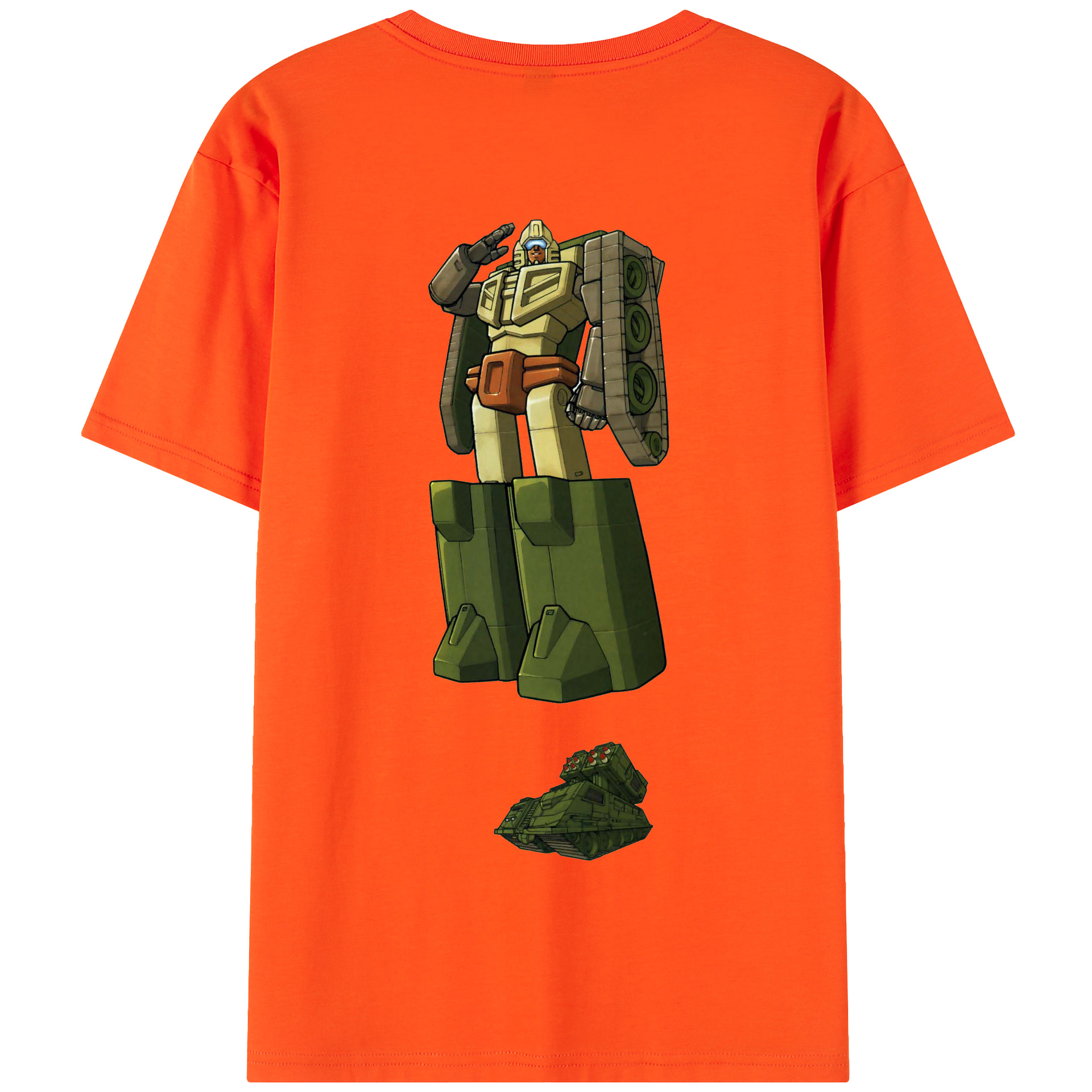 （画像用）  綿100％半袖Tシャツ（背面プリント）
