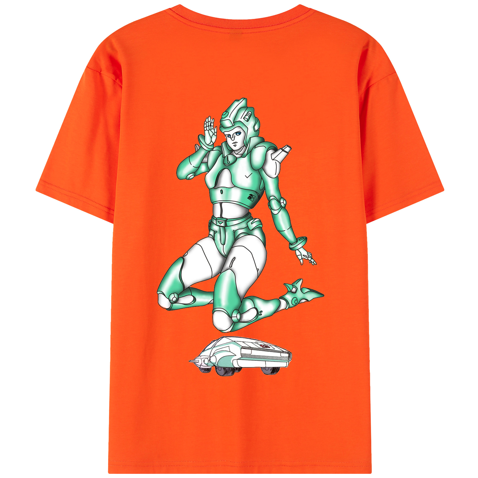 （画像用）  綿100％半袖Tシャツ（背面プリント）