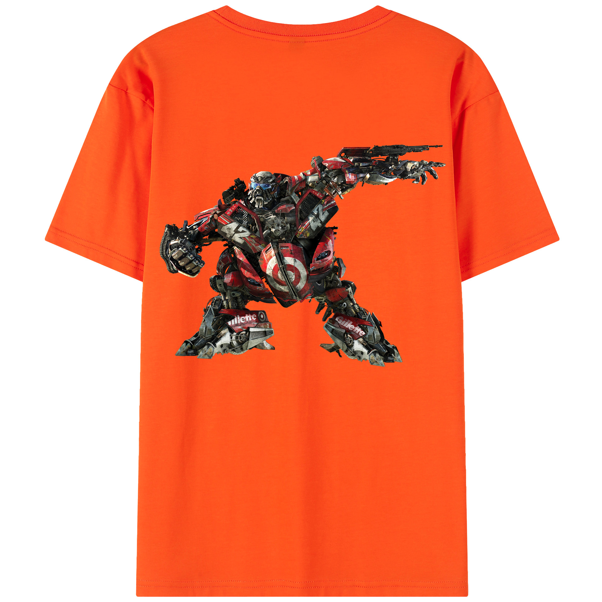 （画像用）  綿100％半袖Tシャツ（背面プリント）