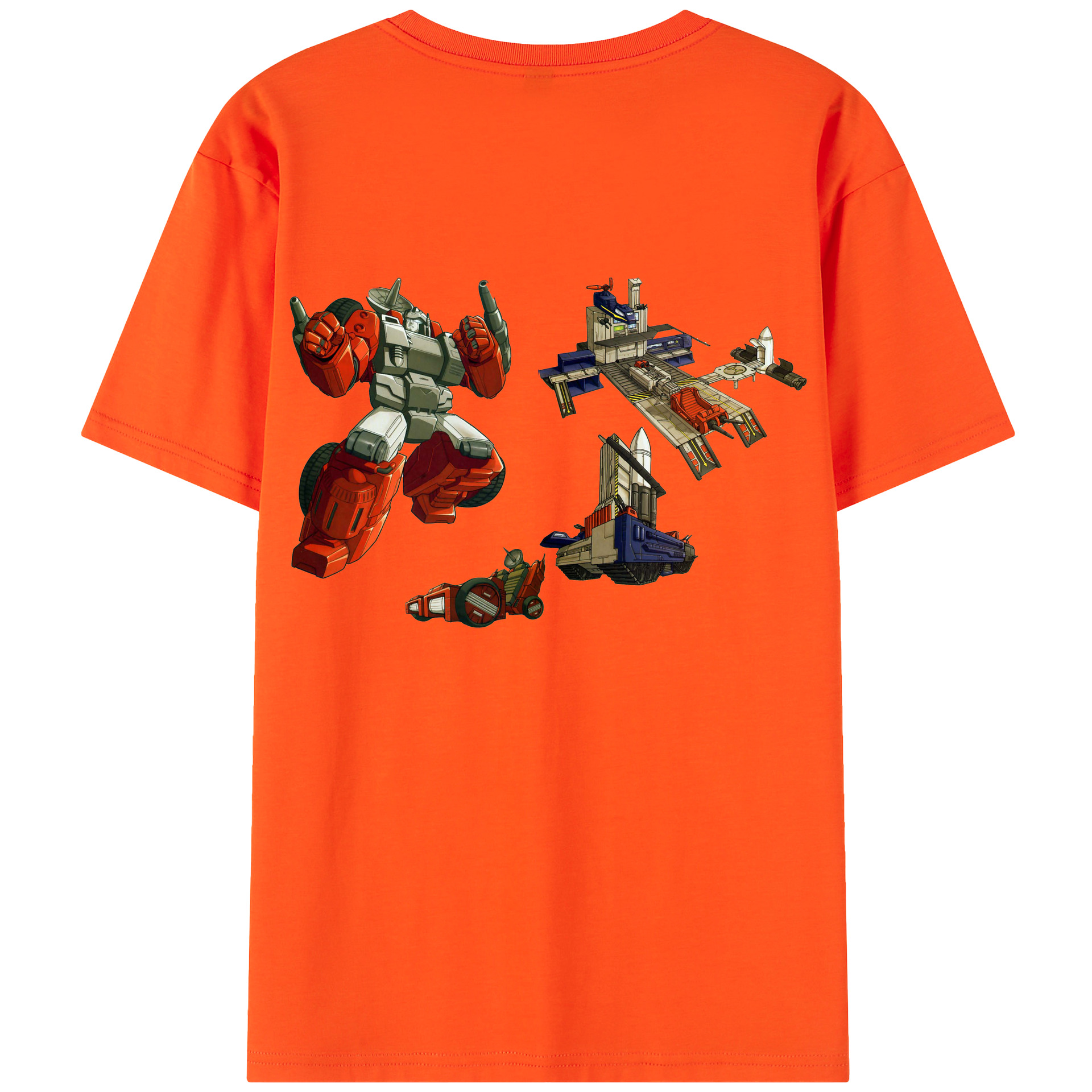 （画像用）  綿100％半袖Tシャツ（背面プリント）