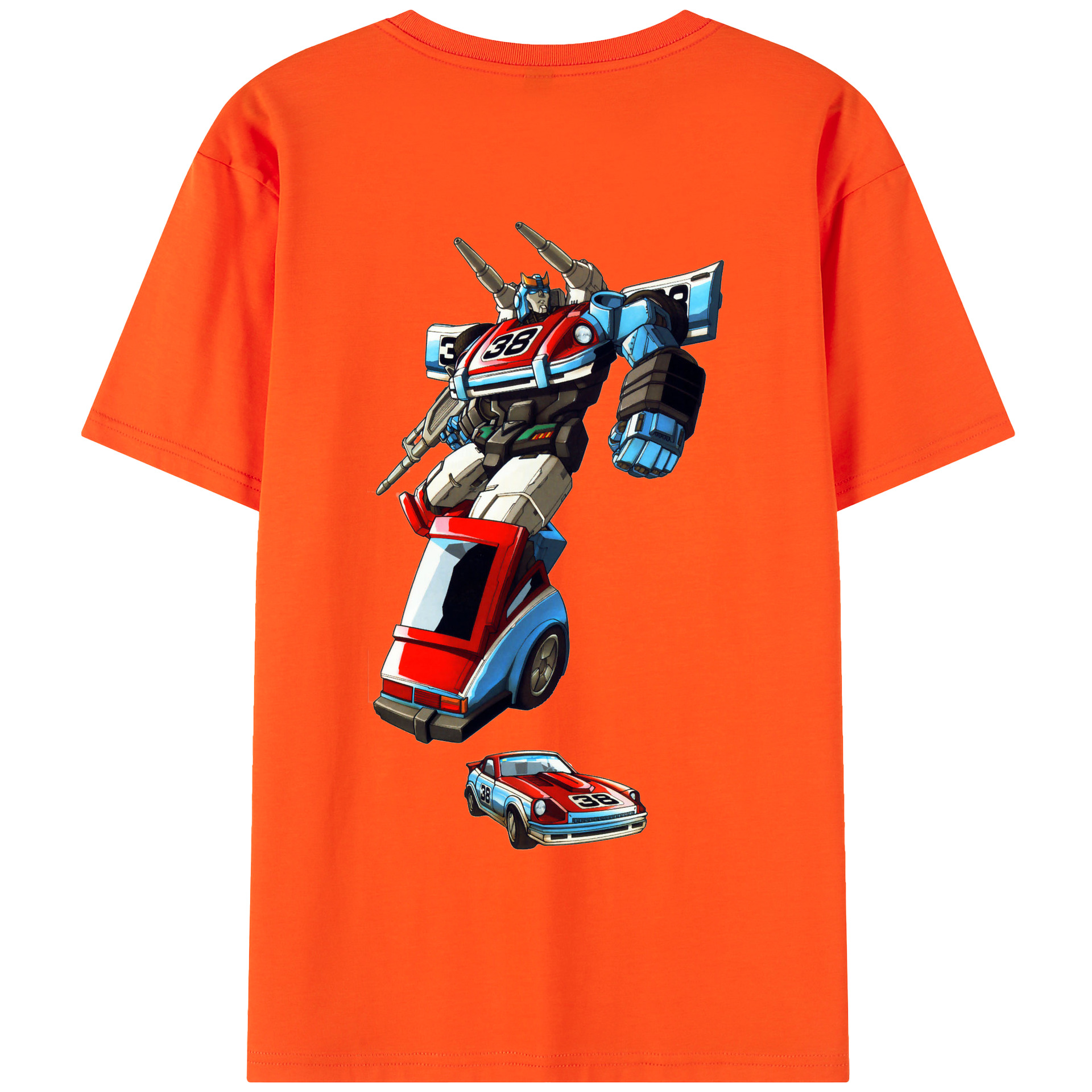 （画像用）  綿100％半袖Tシャツ（背面プリント）