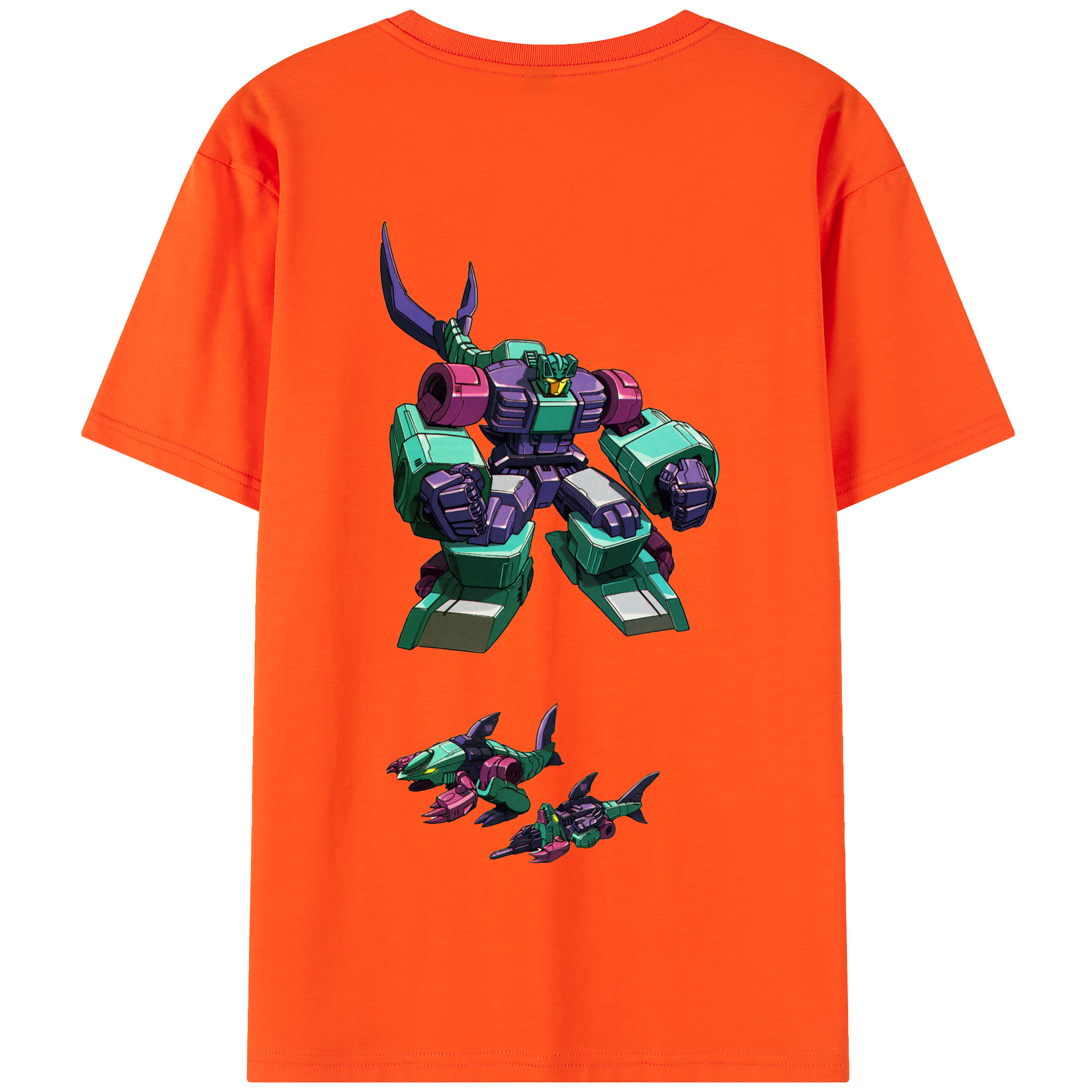 （画像用）  綿100％半袖Tシャツ（背面プリント）