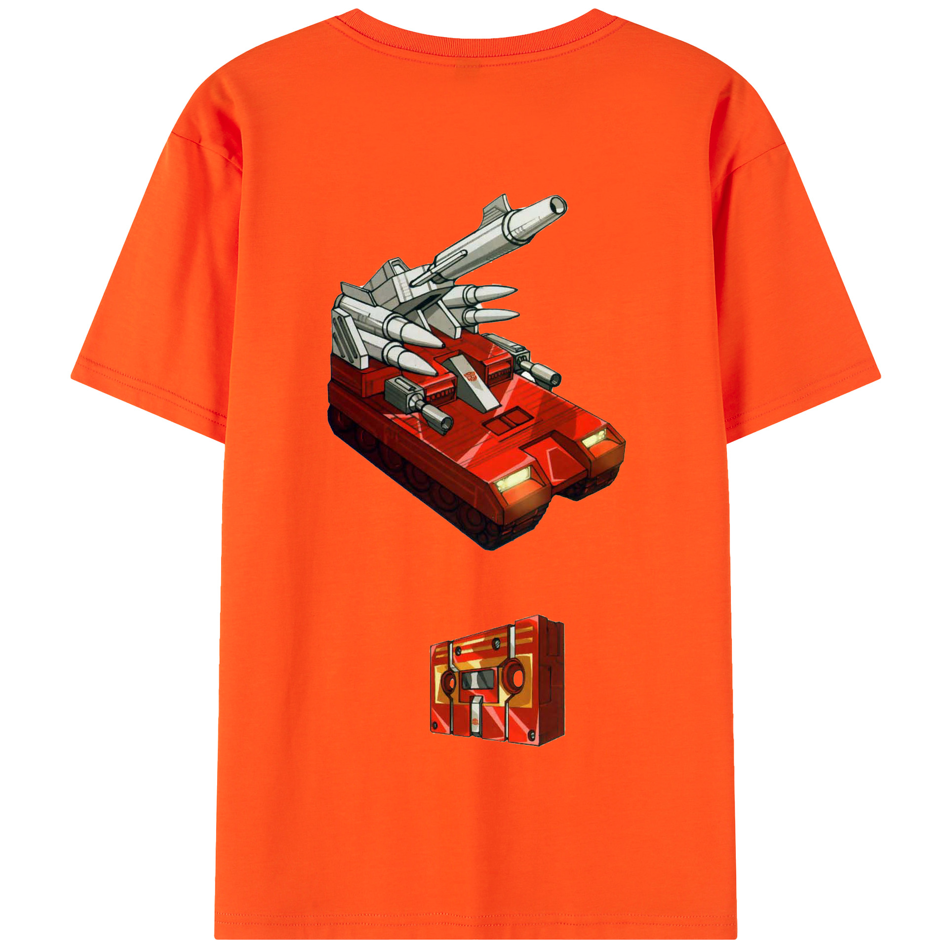 （画像用）  綿100％半袖Tシャツ（背面プリント）