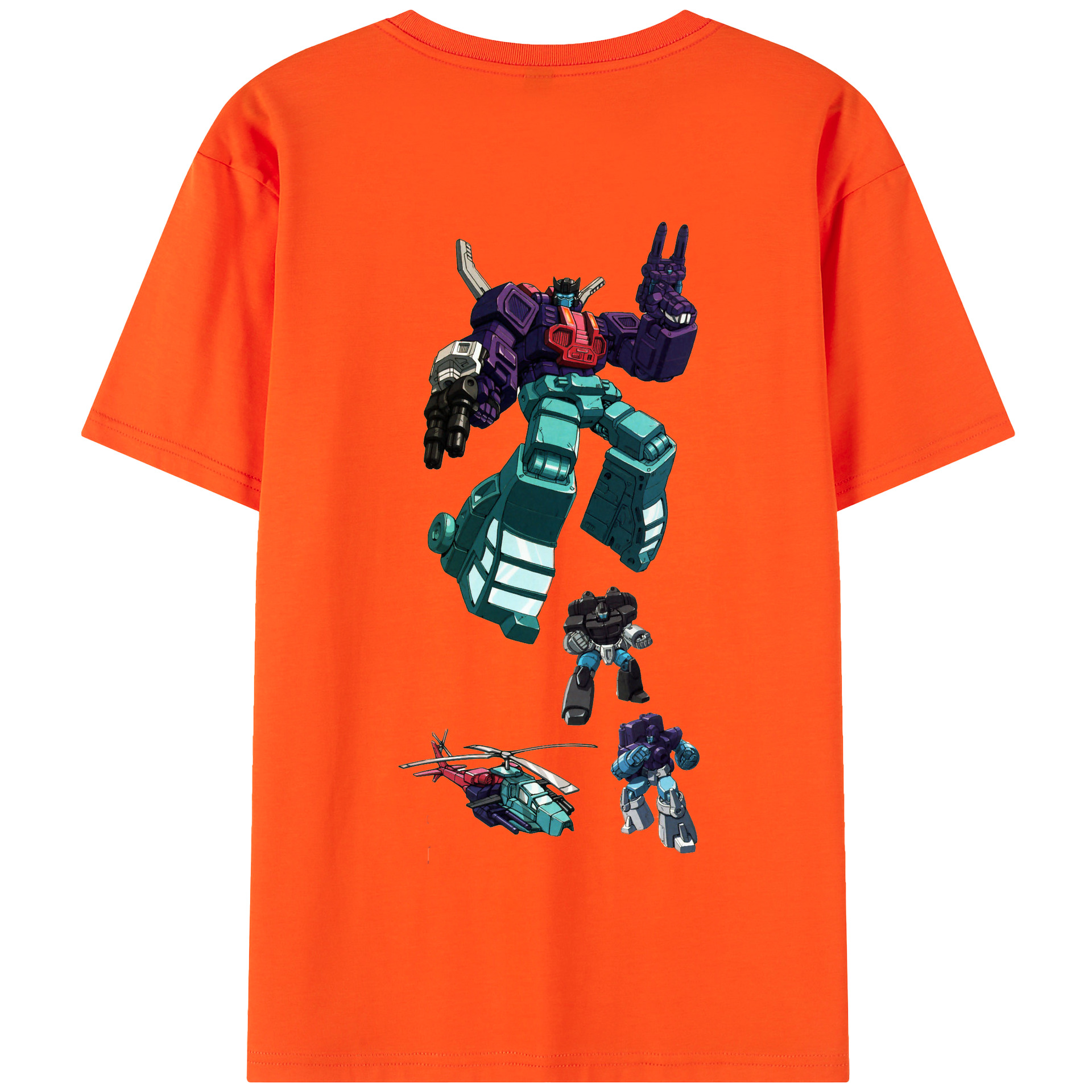 （画像用）  綿100％半袖Tシャツ（背面プリント）