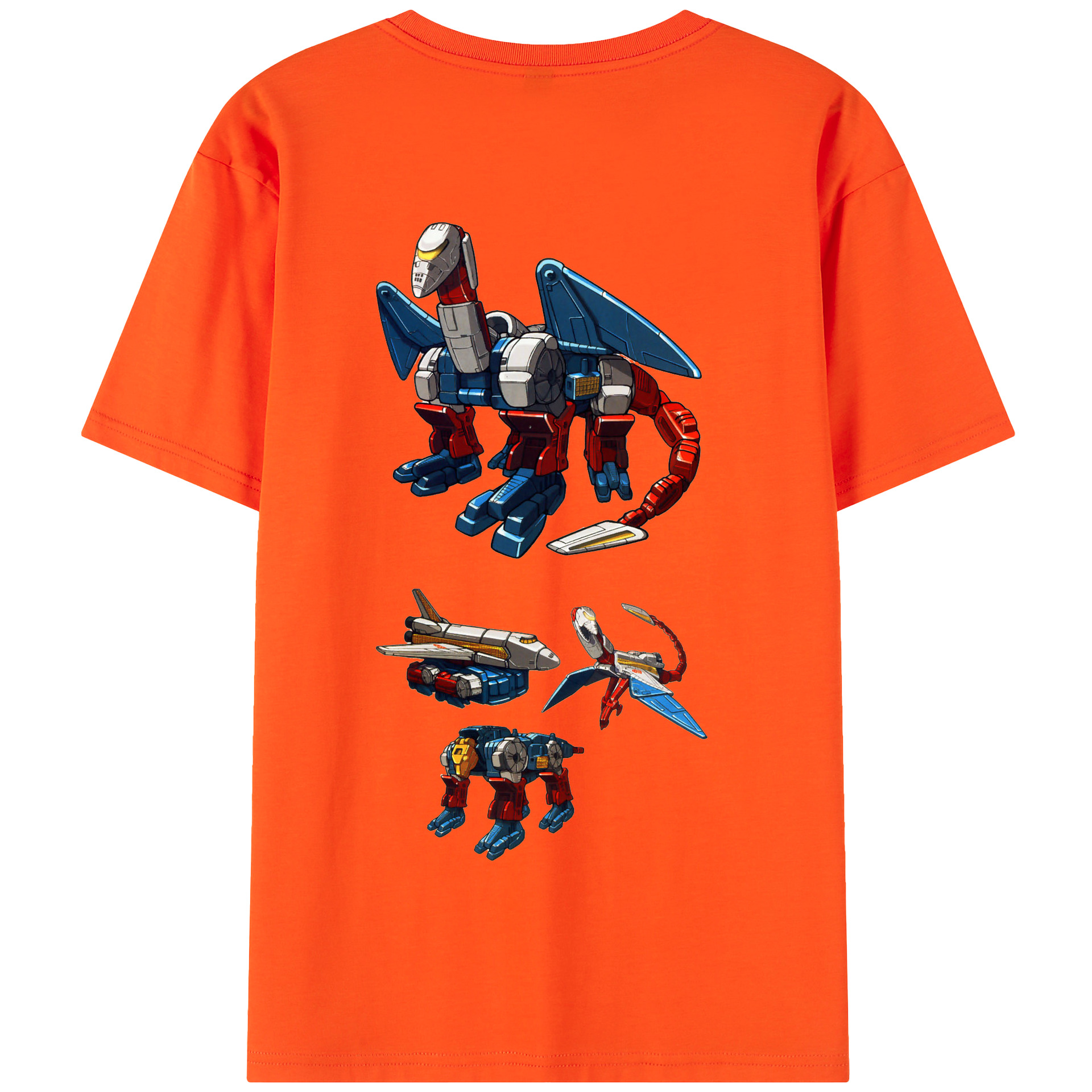 （画像用）  綿100％半袖Tシャツ（背面プリント）