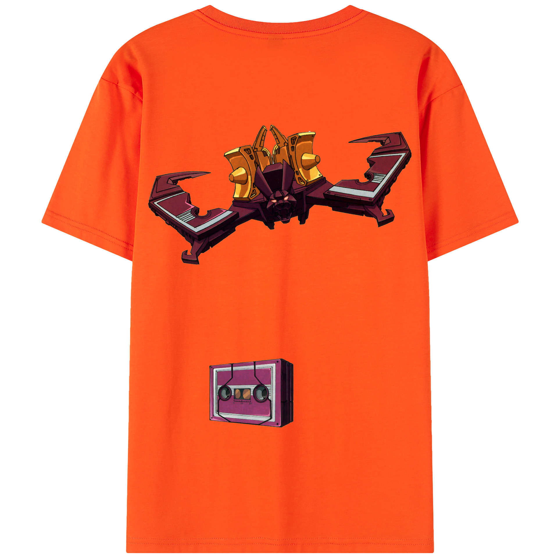 （画像用）  綿100％半袖Tシャツ（背面プリント）