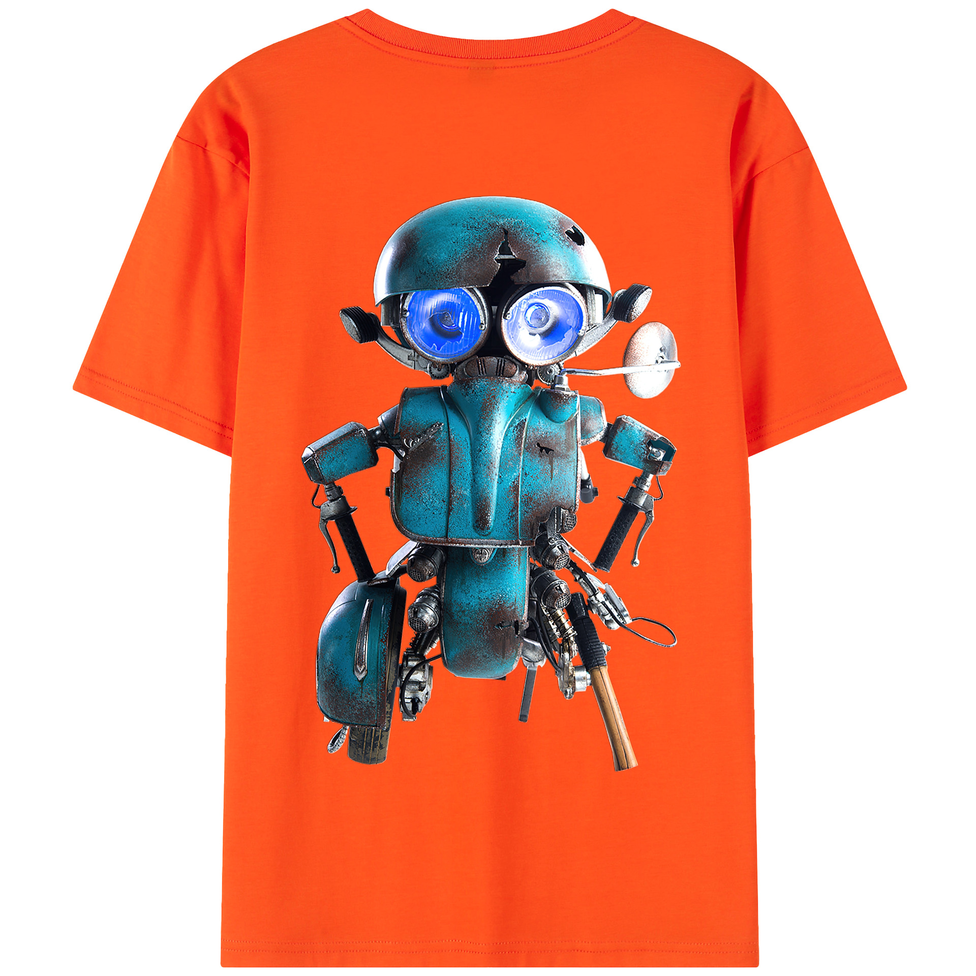 （画像用）  綿100％半袖Tシャツ（背面プリント）