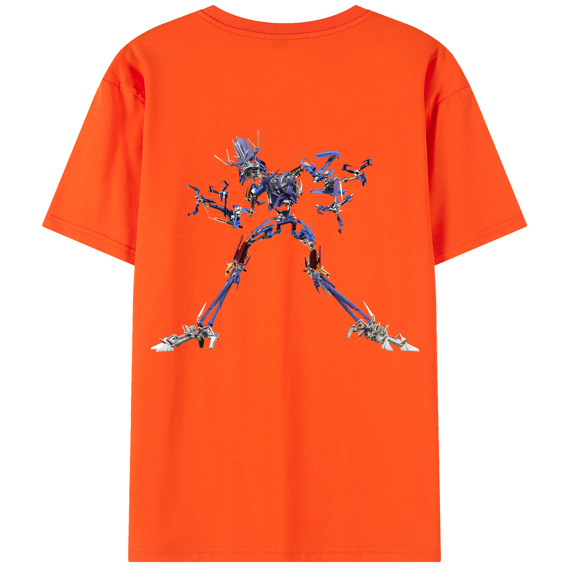 （画像用）  綿100％半袖Tシャツ（背面プリント）