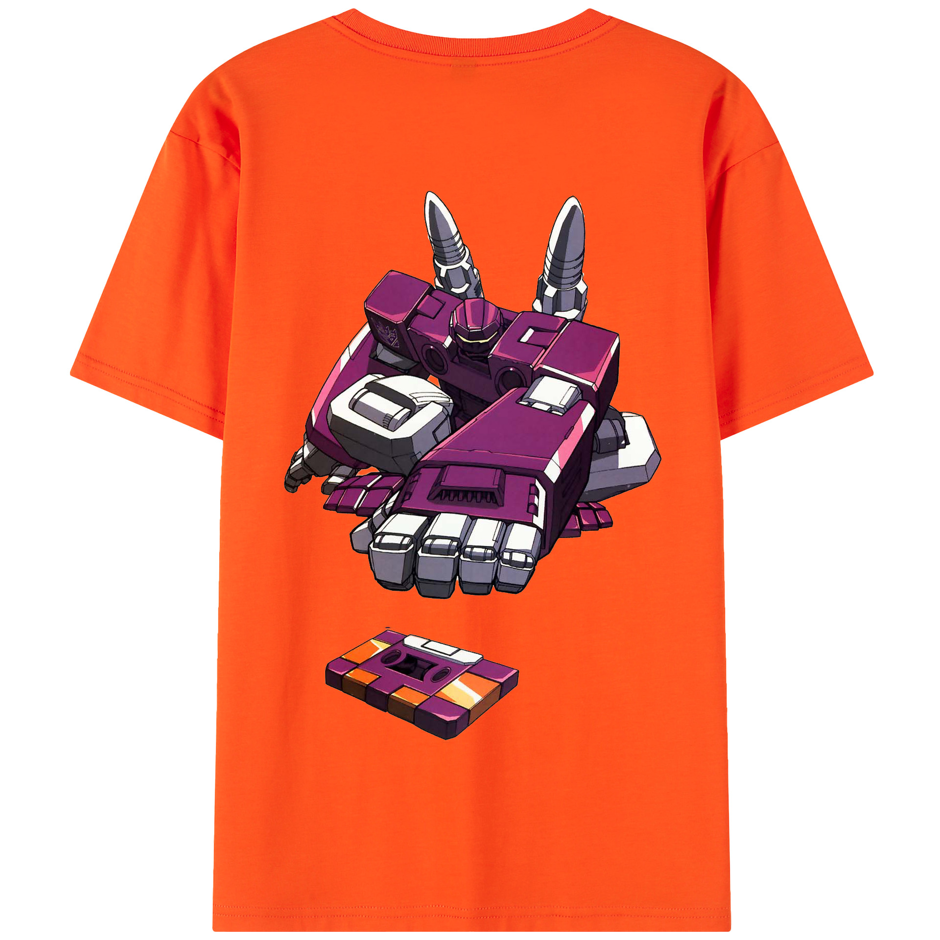 （画像用）  綿100％半袖Tシャツ（背面プリント）