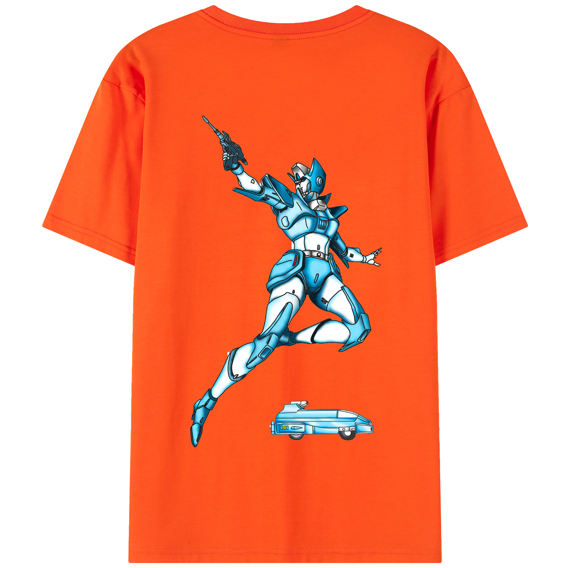 （画像用）  綿100％半袖Tシャツ（背面プリント）